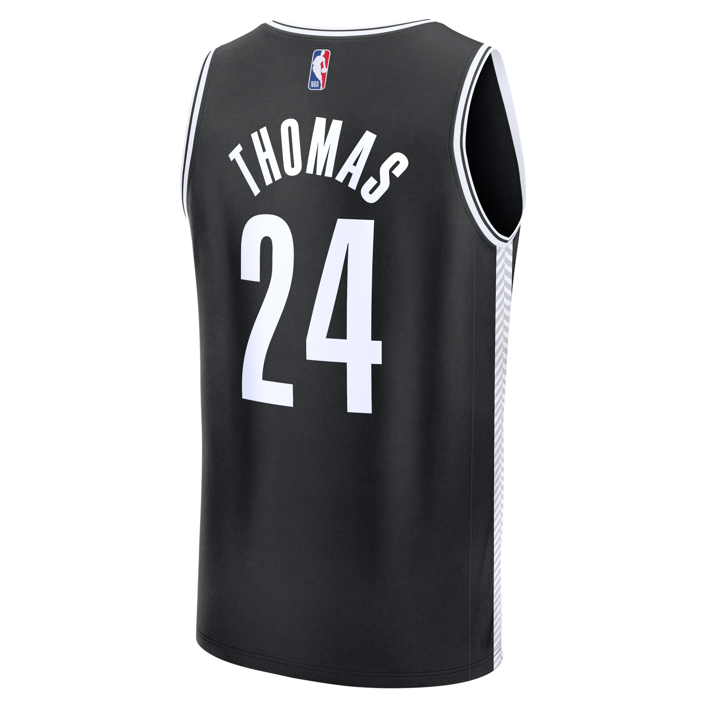 Men's Brooklyn Nets Cam Thomas Fanatics Black Fast Break Replica Jersey - Icon Edition
