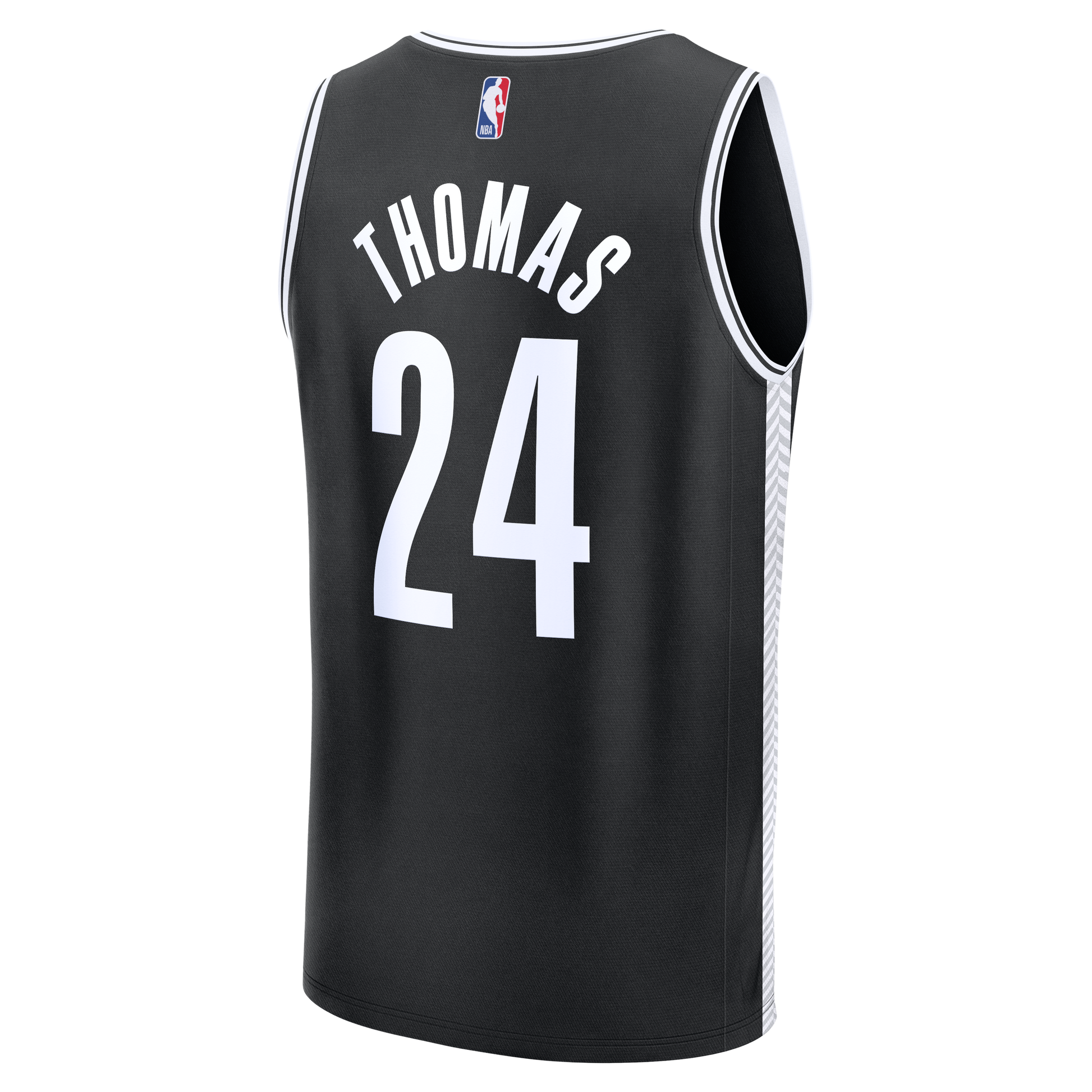 Men's Brooklyn Nets Cam Thomas Fanatics Black Fast Break Replica Jersey - Icon Edition
