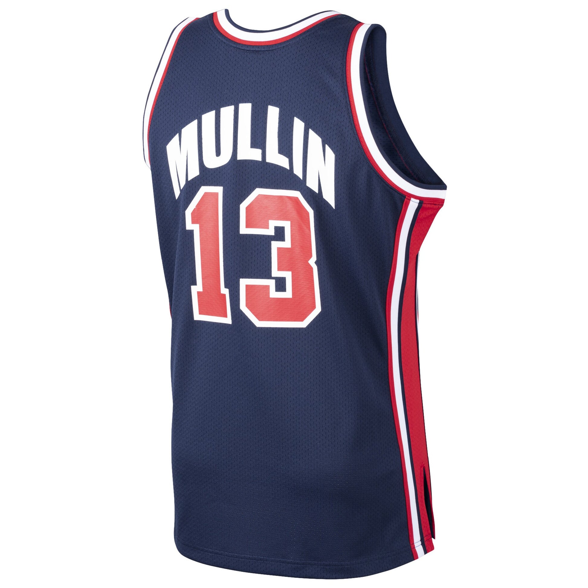 Men's USA Basketball Chris Mullin Mitchell & Ness Navy 1992 Dream Team Authentic Jersey