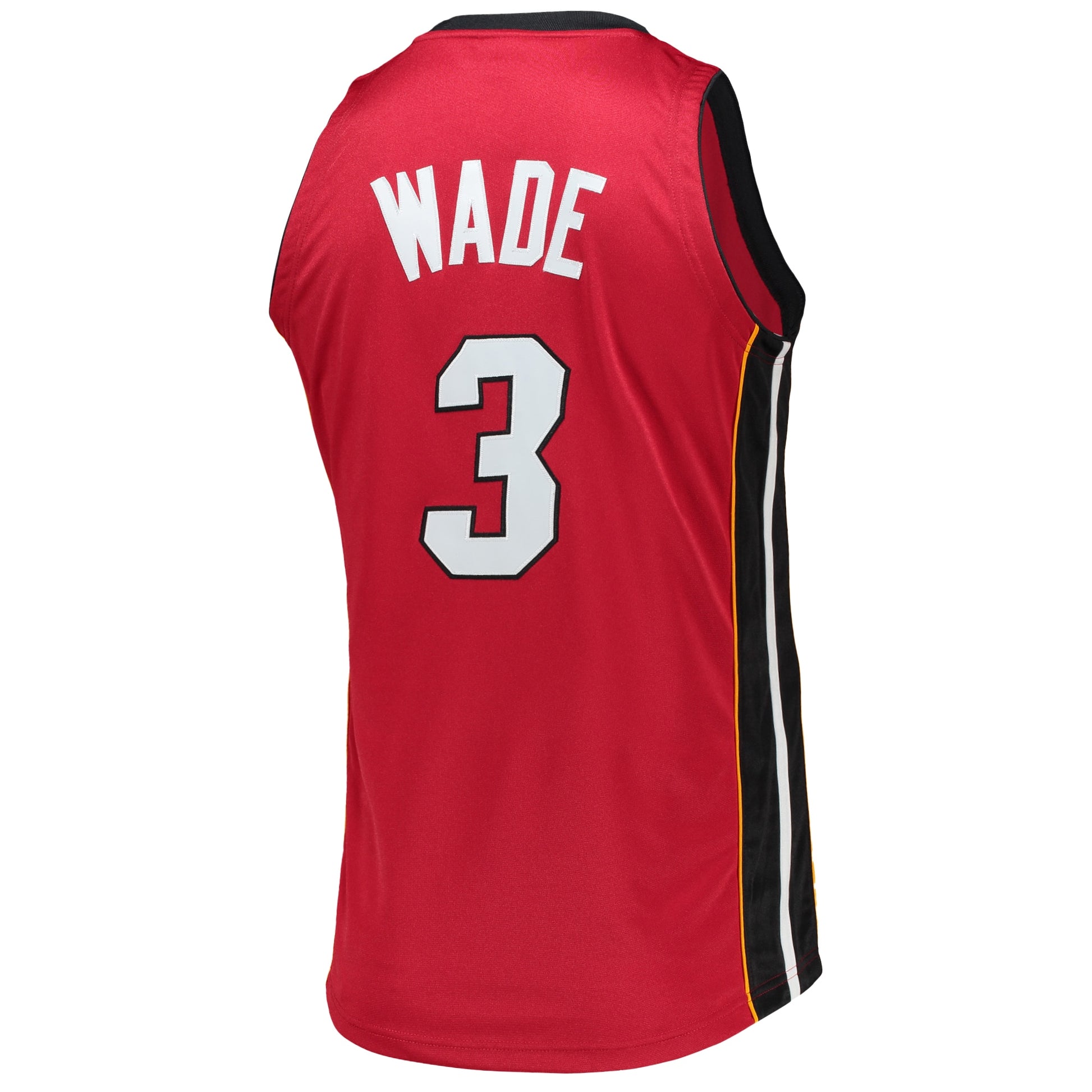 Men's Miami Heat Dwyane Wade Mitchell & Ness Red 2005-06 Hardwood Classics Authentic Jersey