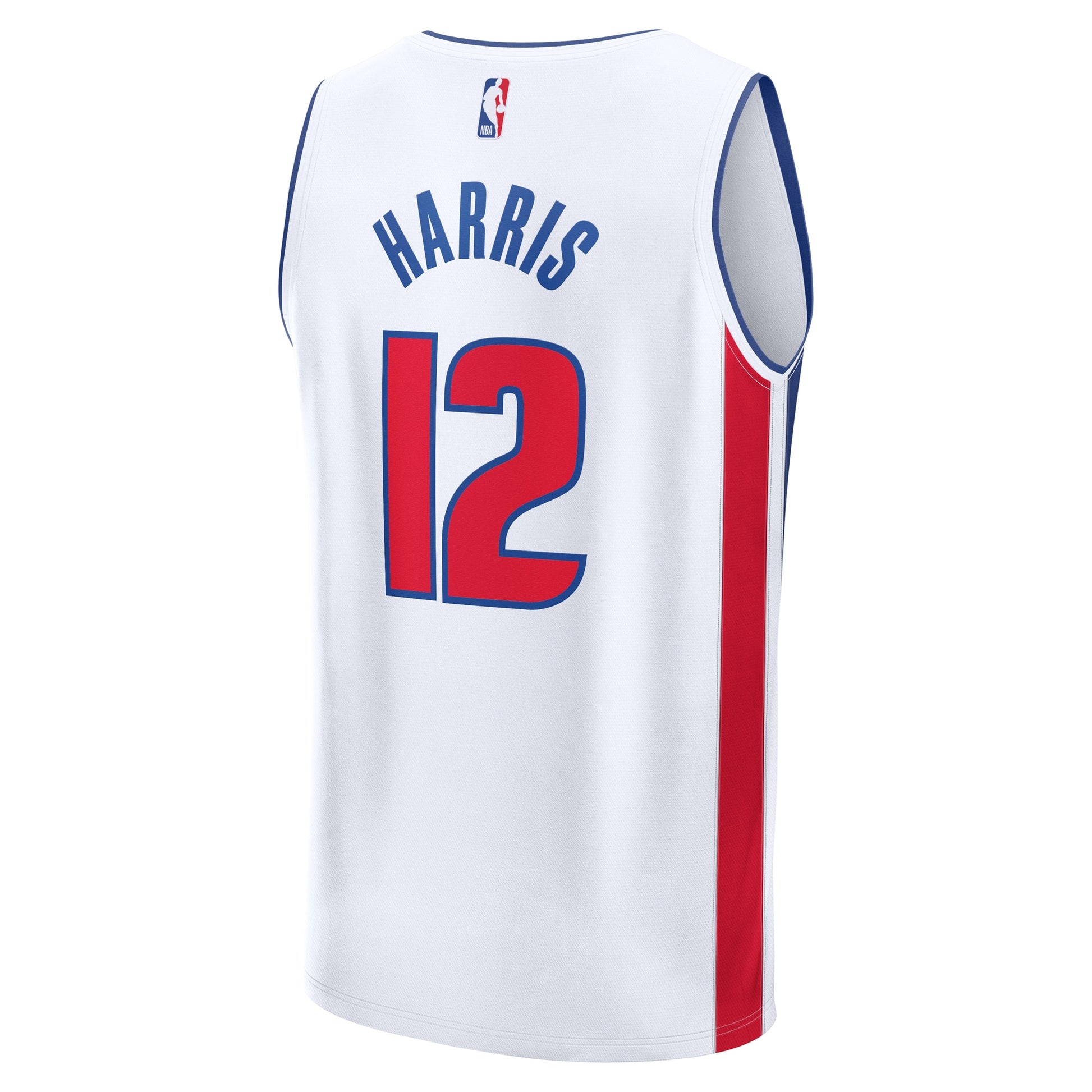 Men's Detroit Pistons Tobias Harris Fanatics White Fast Break Replica Player Jersey - Association Edition