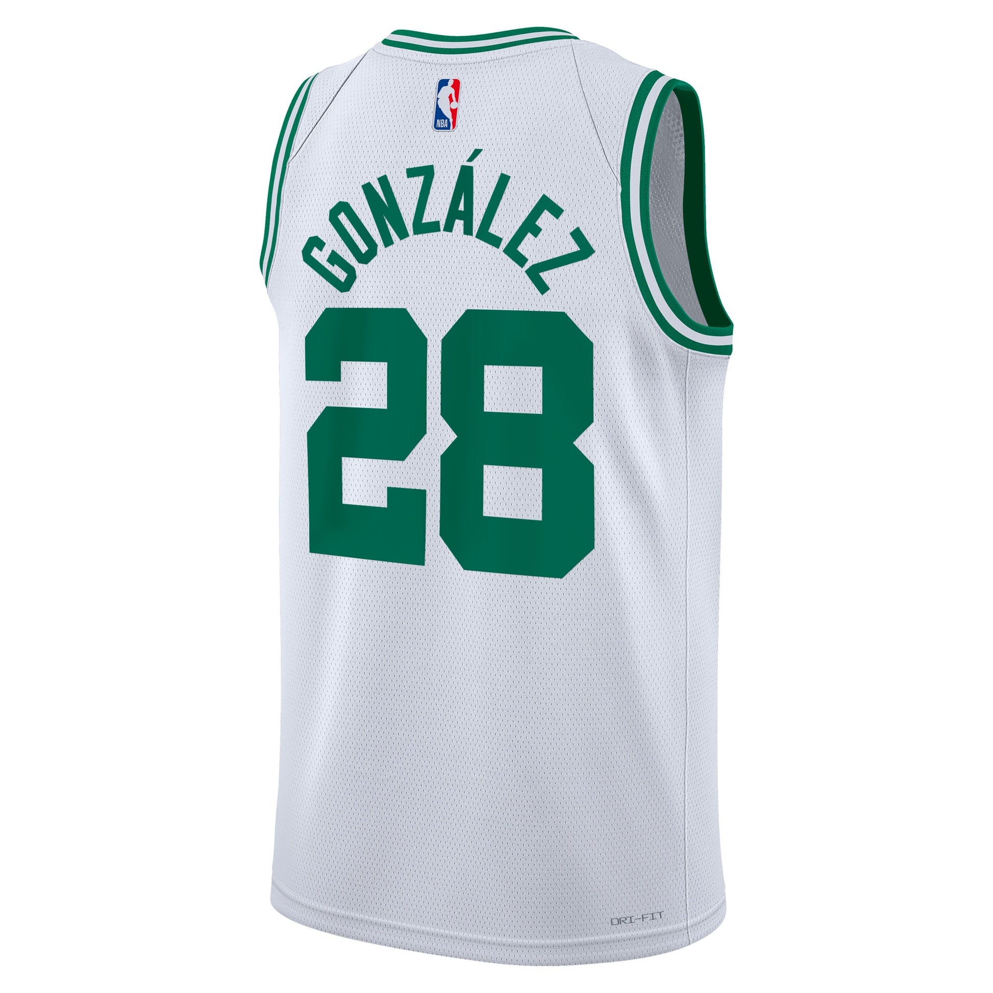 Unisex Boston Celtics Hugo González Nike White Swingman Jersey - Association Edition