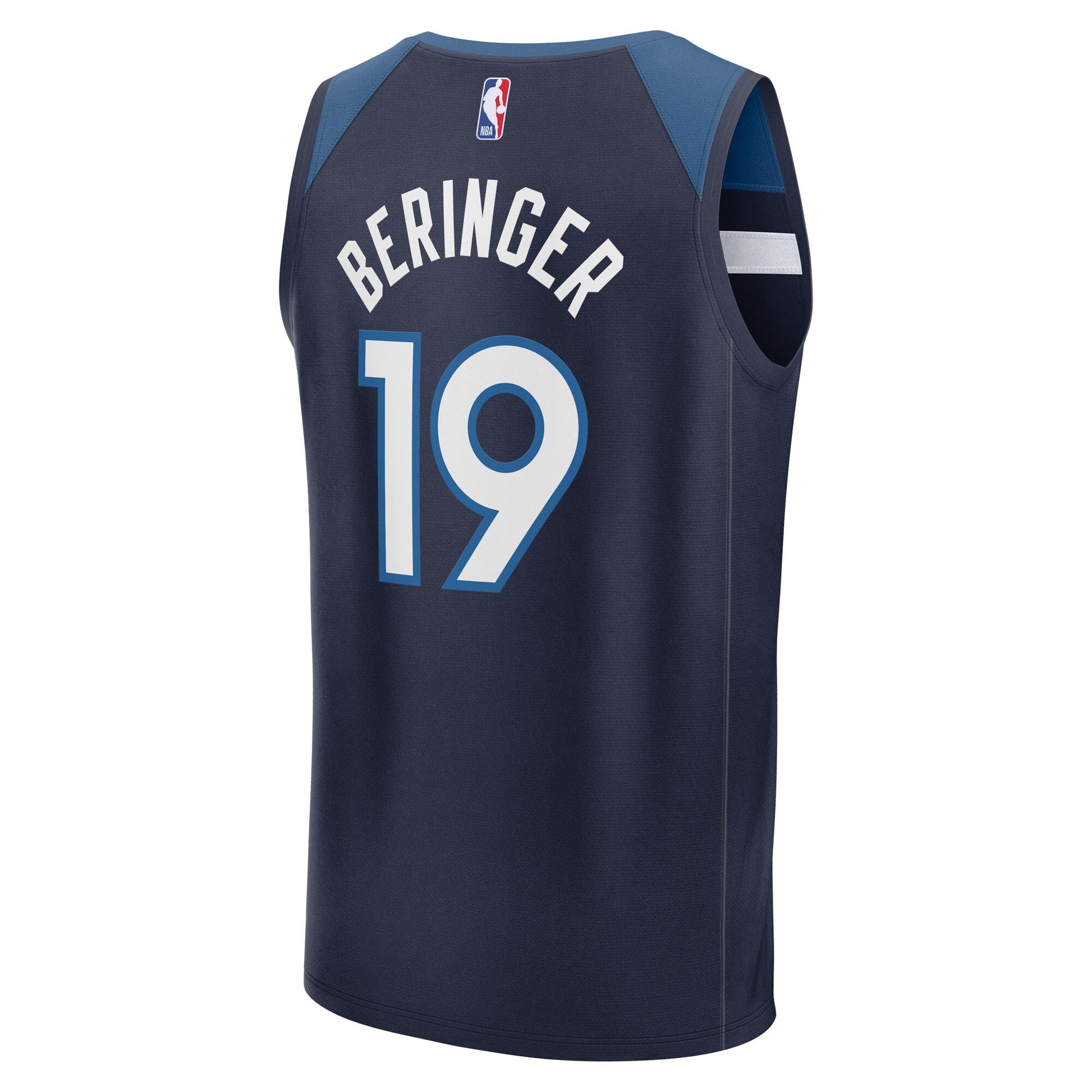 Youth Minnesota Timberwolves Joan Beringer Fanatics Navy 2025 NBA Draft First Round Pick Fast Break Replica Jersey - Icon Edition