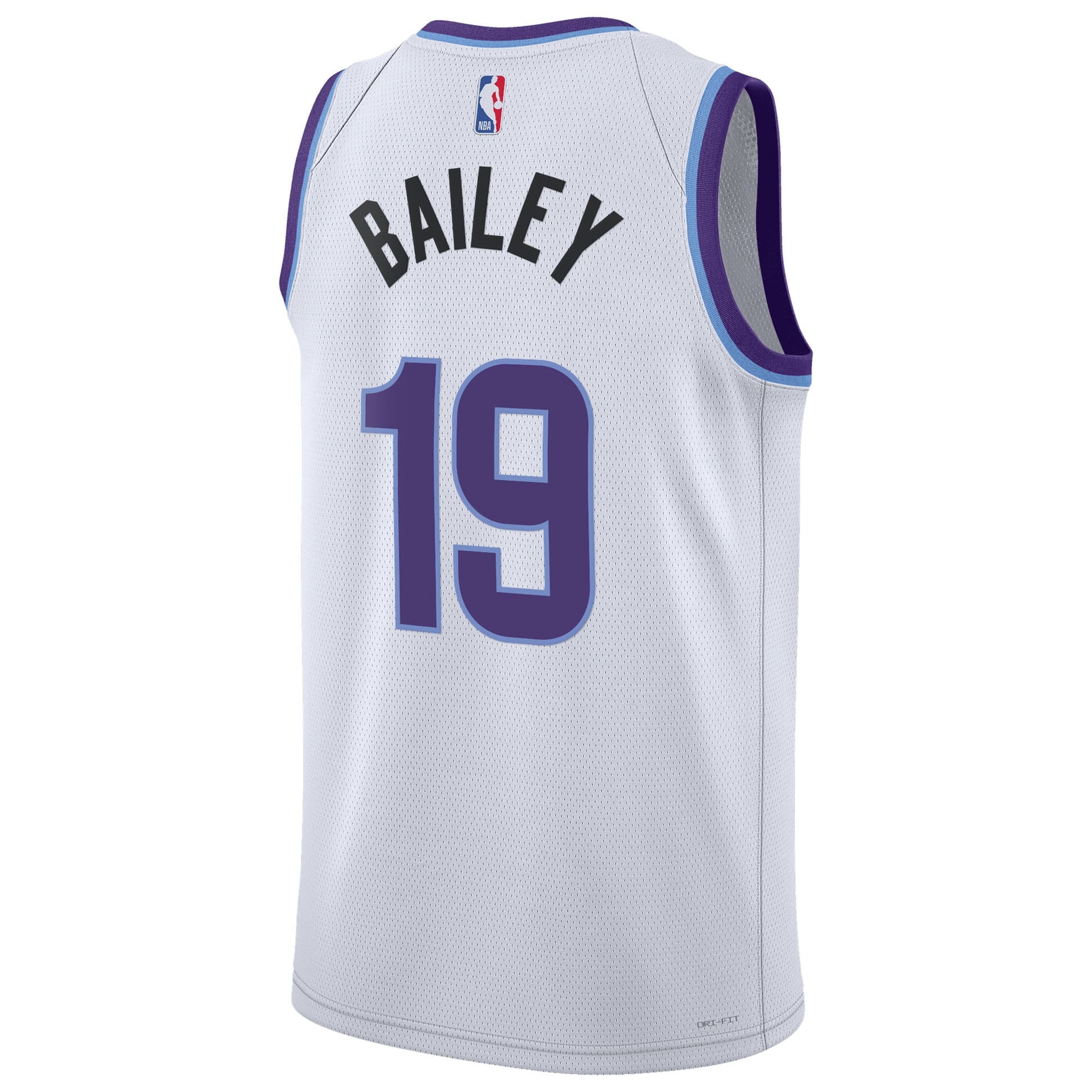Unisex Utah Jazz Ace Bailey Nike White Swingman Jersey - Association Edition