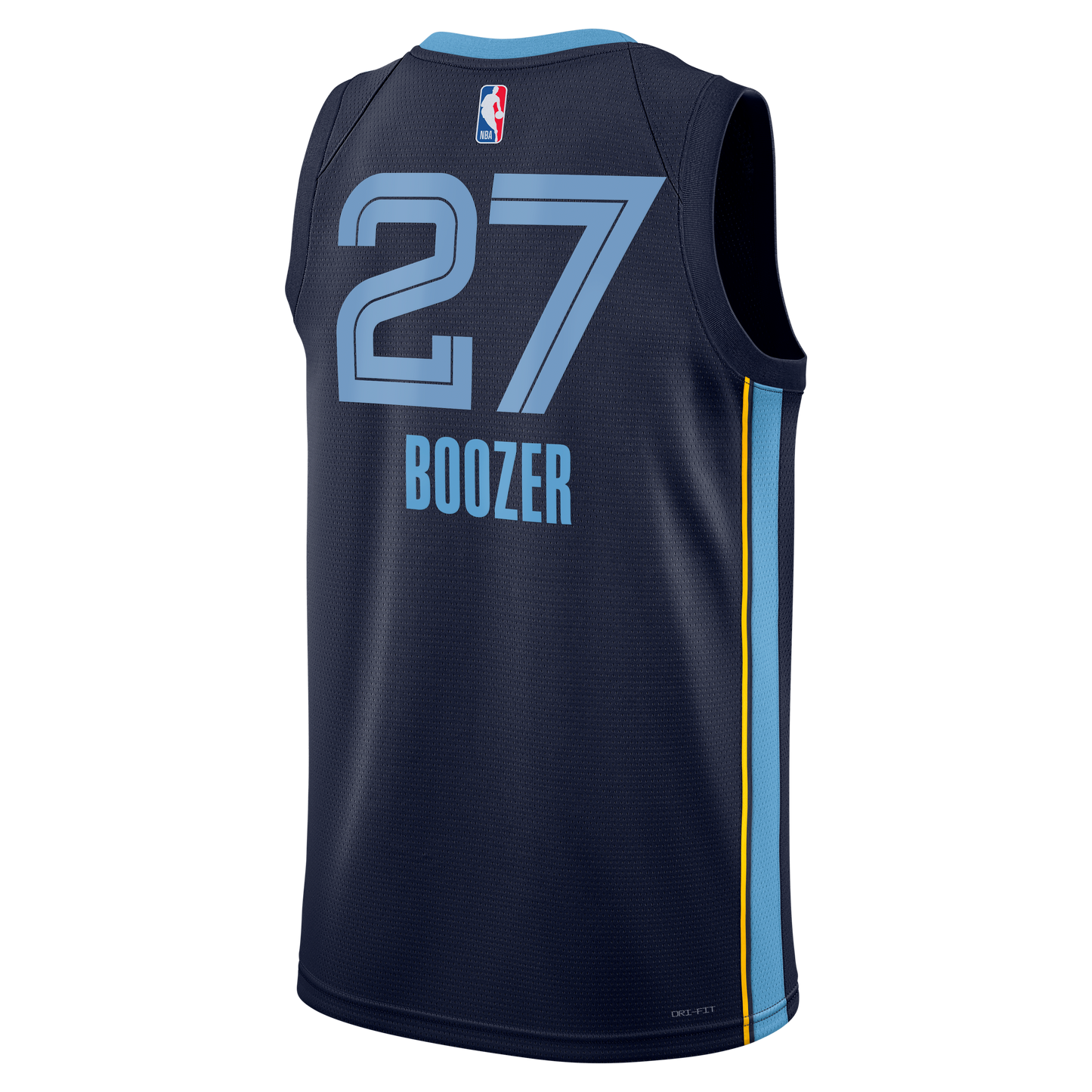 Youth Memphis Grizzlies Cameron Boozer Nike Navy Swingman Jersey - Icon Edition