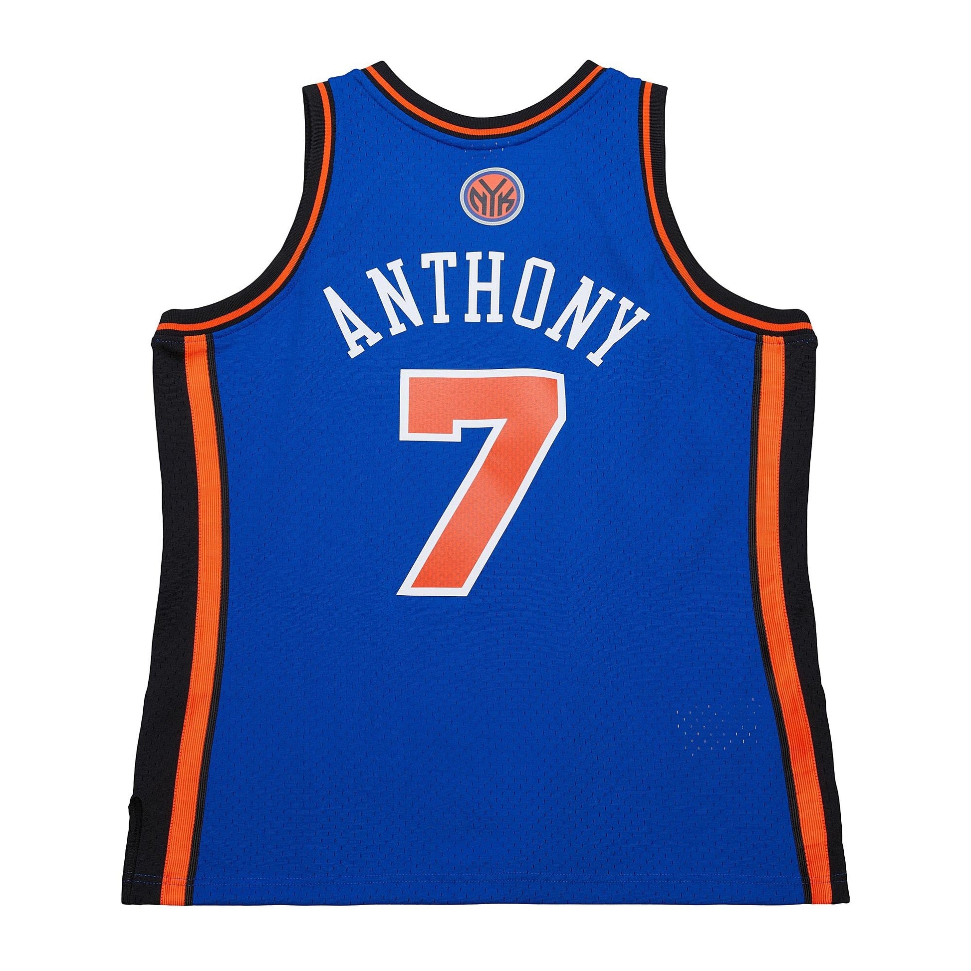 Men's New York Knicks Carmelo Anthony Mitchell & Ness Blue 2010/11 Swingman Jersey