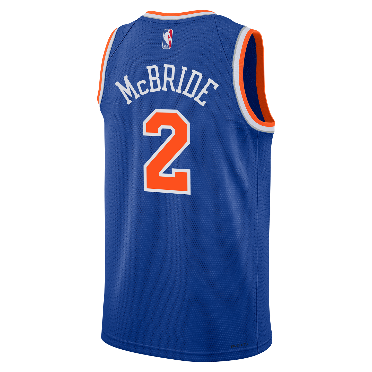 Youth New York Knicks Miles McBride Nike Blue Swingman Jersey - Icon Edition