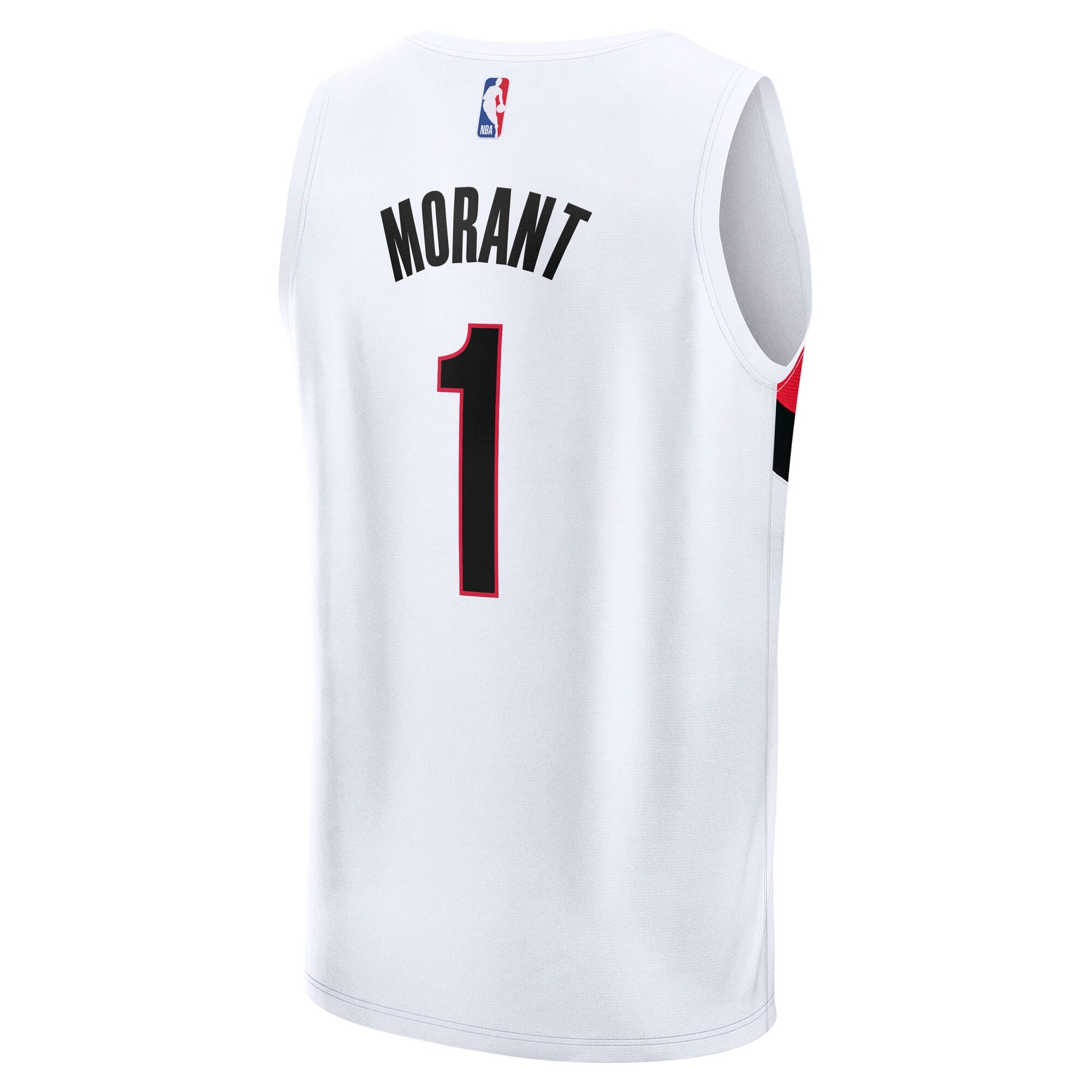 Youth Portland Trail Blazers Ja Morant Fanatics White Fast Break Replica Jersey - Association Edition