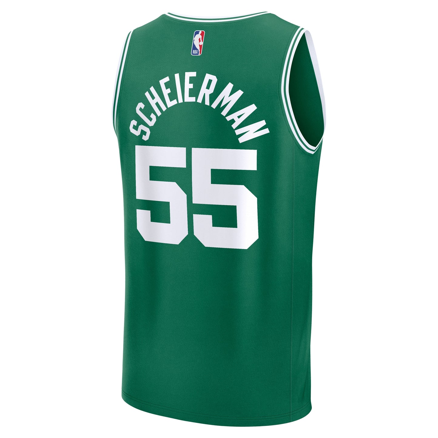 Men's Boston Celtics Baylor Scheierman Fanatics Kelly Green 2024 NBA Draft Fast Break Player Jersey - Icon Edition