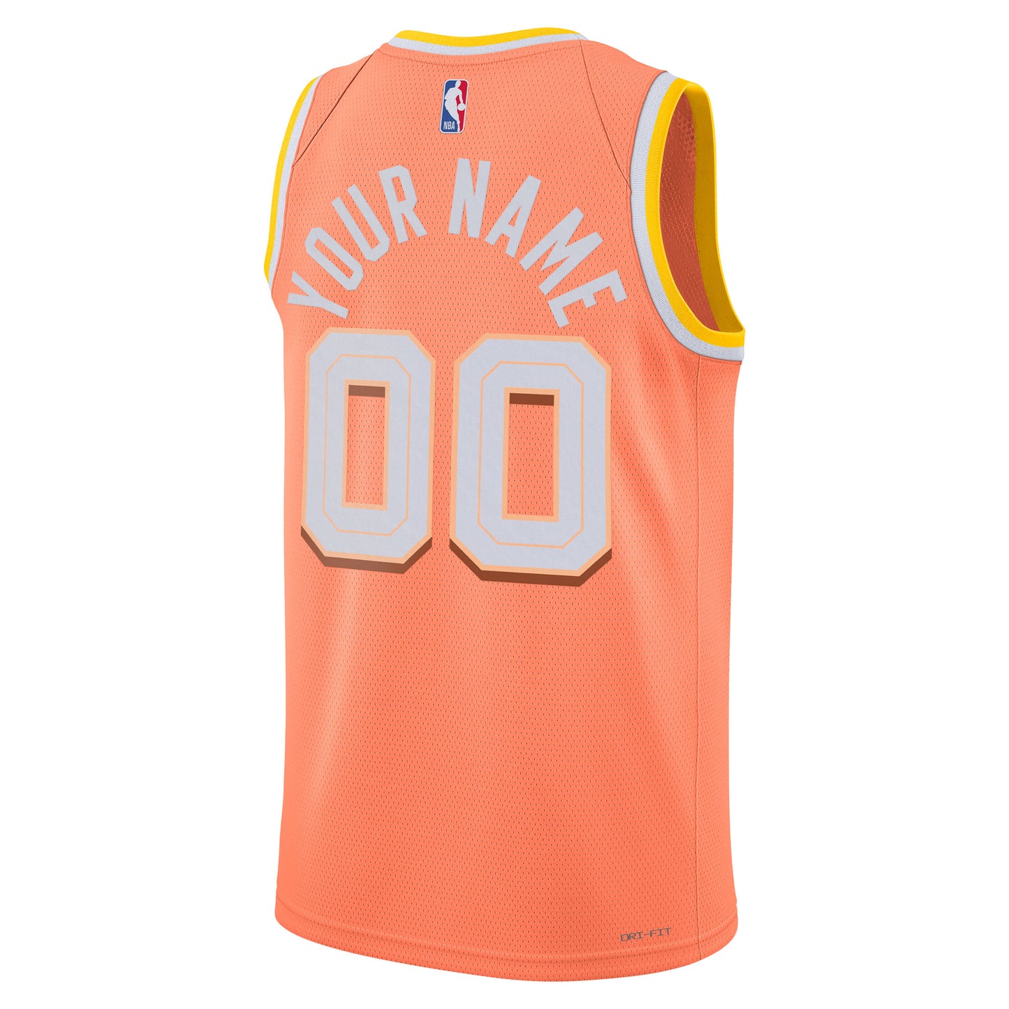 Unisex Cleveland Cavaliers Nike Orange 2025/26 City Edition Swingman Custom Jersey
