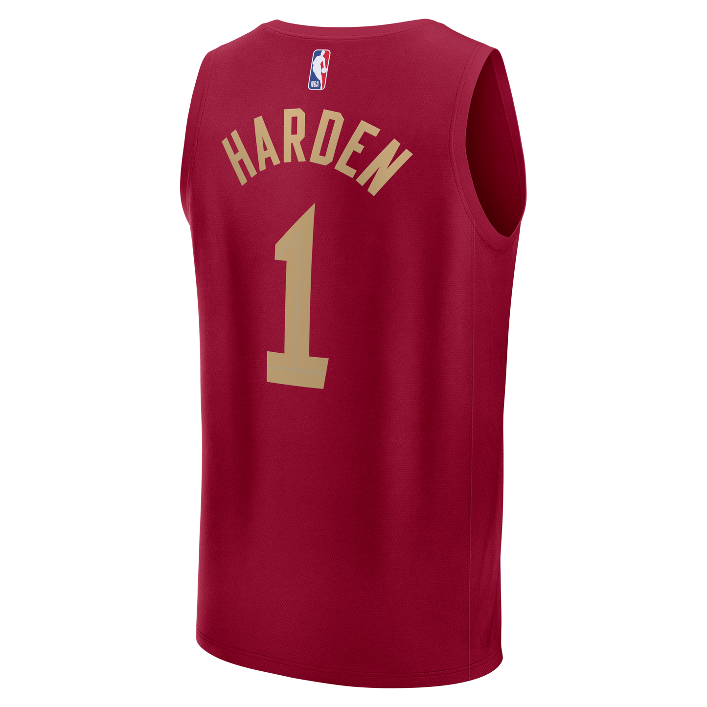 Men's Cleveland Cavaliers James Harden Fanatics Wine Fast Break Replica Jersey - Icon Edition