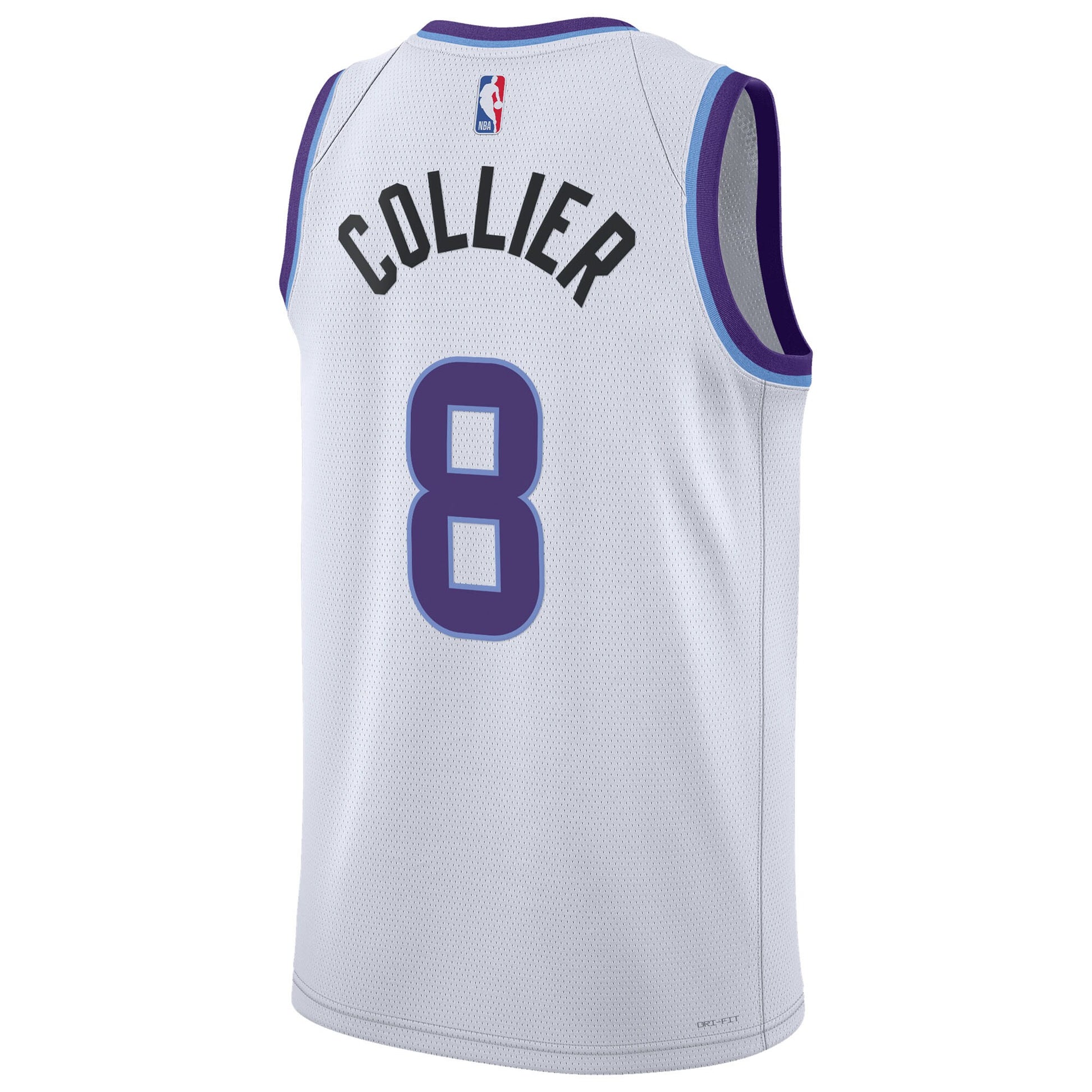 Unisex Utah Jazz Isaiah Collier Nike White Swingman Jersey - Association Edition
