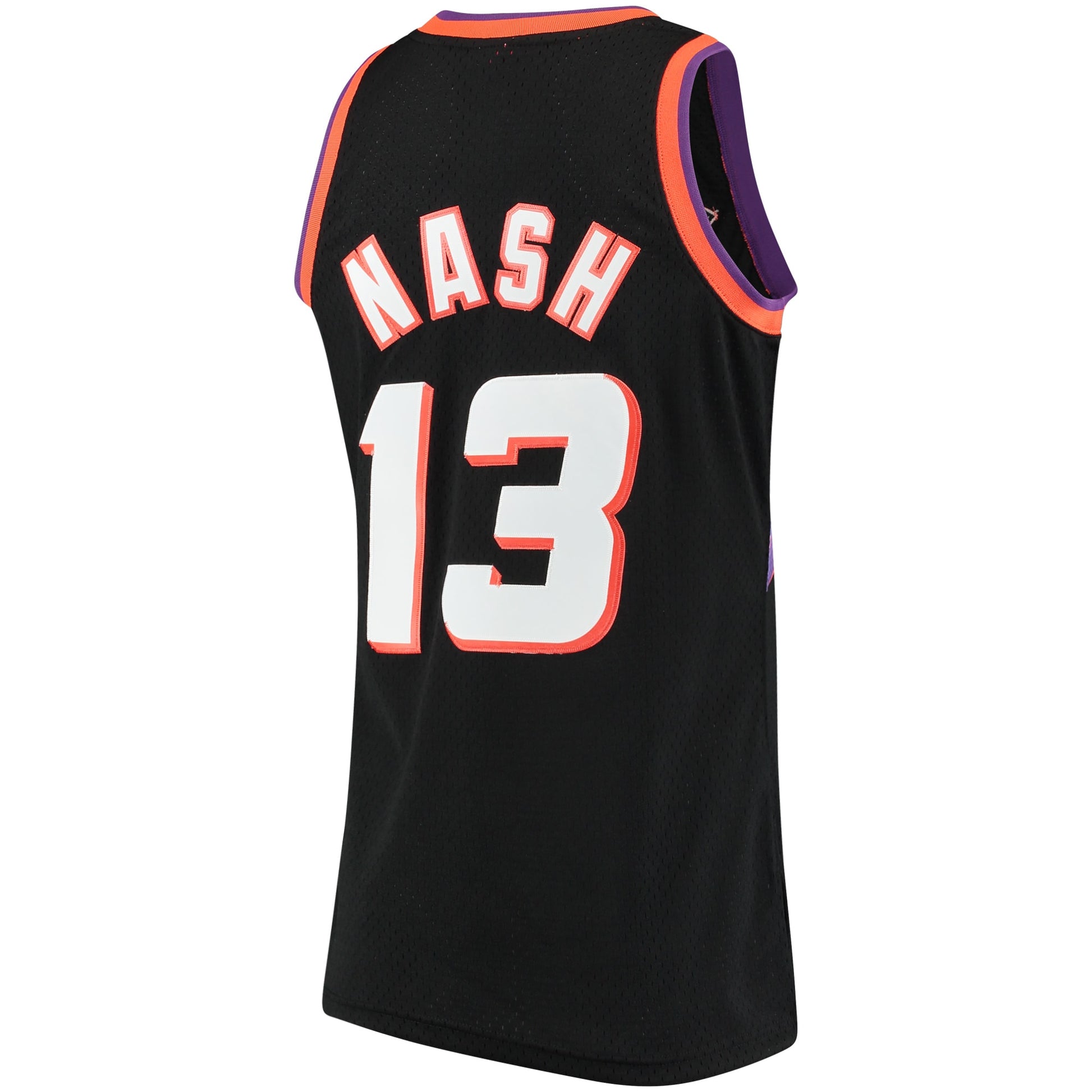Men's Phoenix Suns Steve Nash Mitchell & Ness Black 1996/97 Hardwood Classics Swingman Jersey