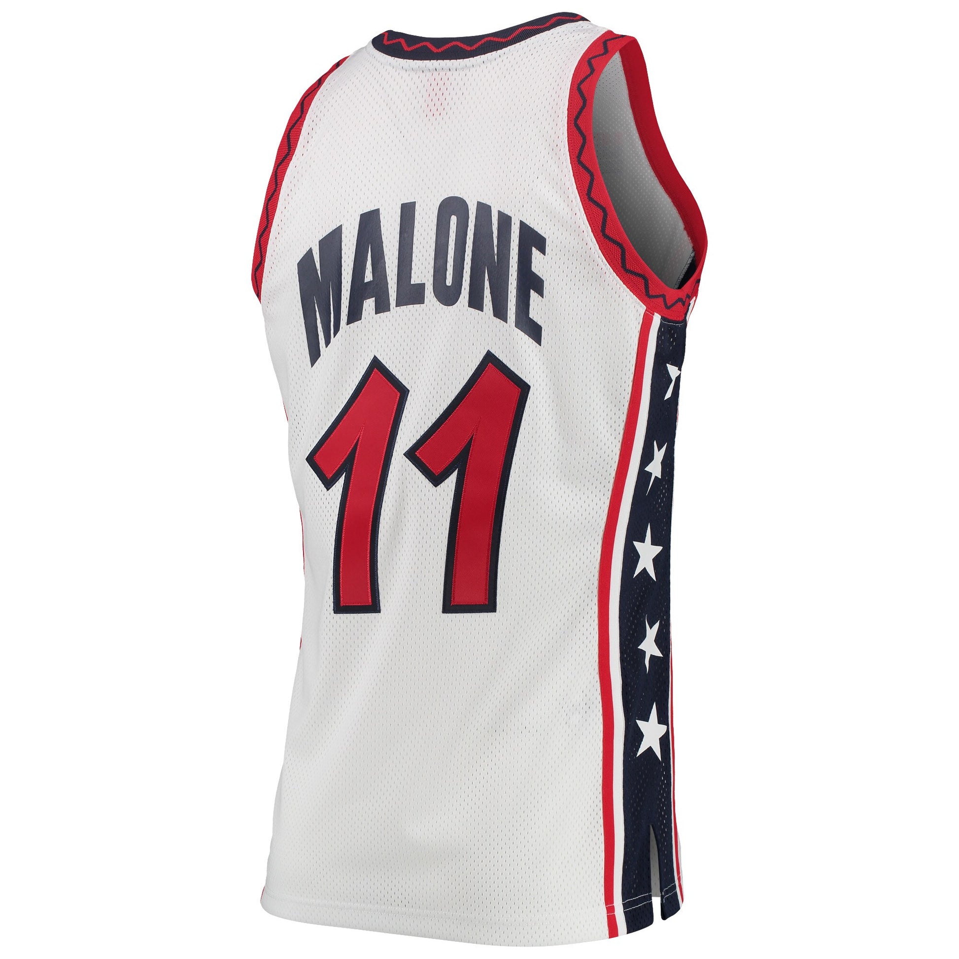 Male USA Basketball Mitchell & Ness White 1996 Hardwood Classics Authentic Jersey