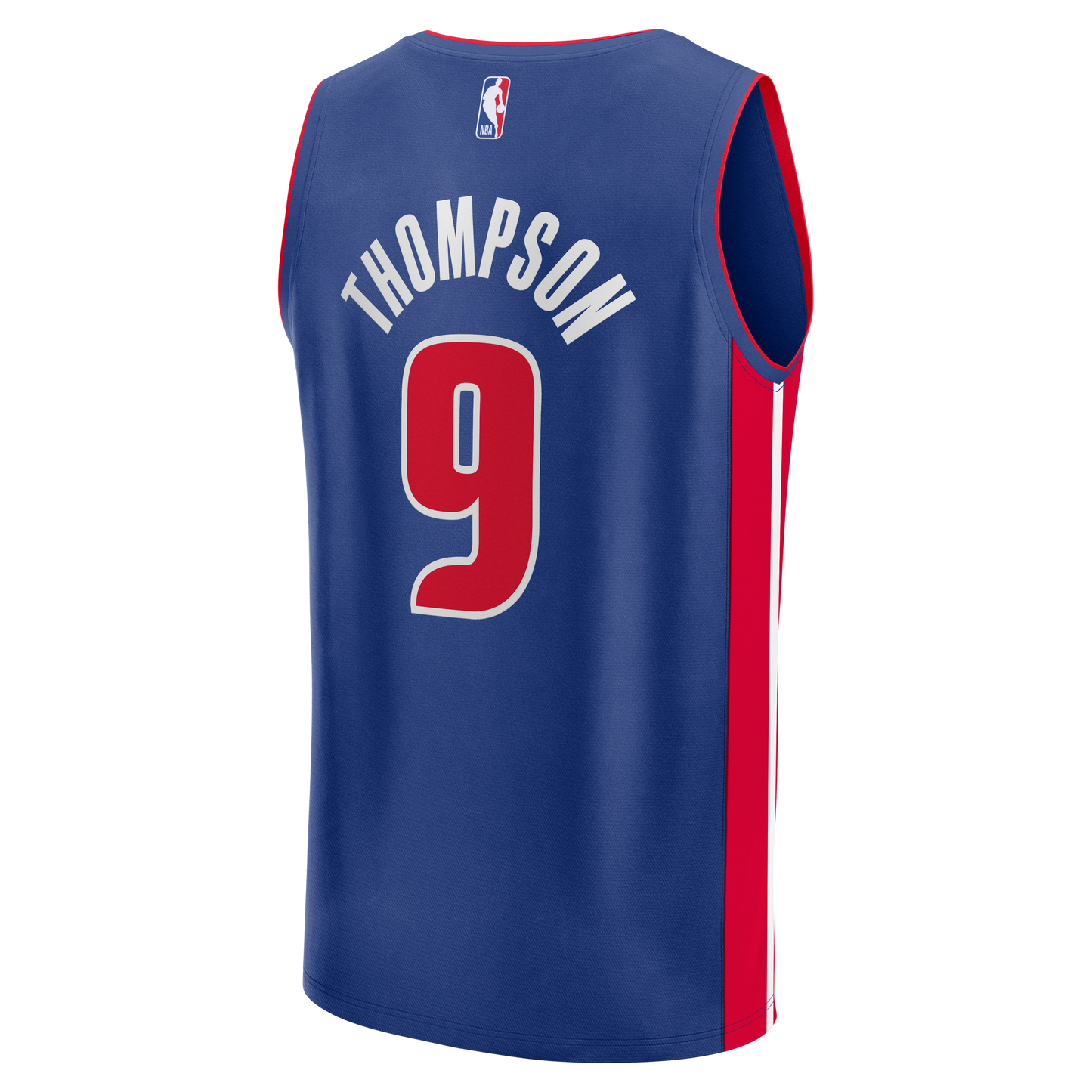 Men's Detroit Pistons Ausar Thompson Fanatics Blue Fast Break Jersey - Icon Edition