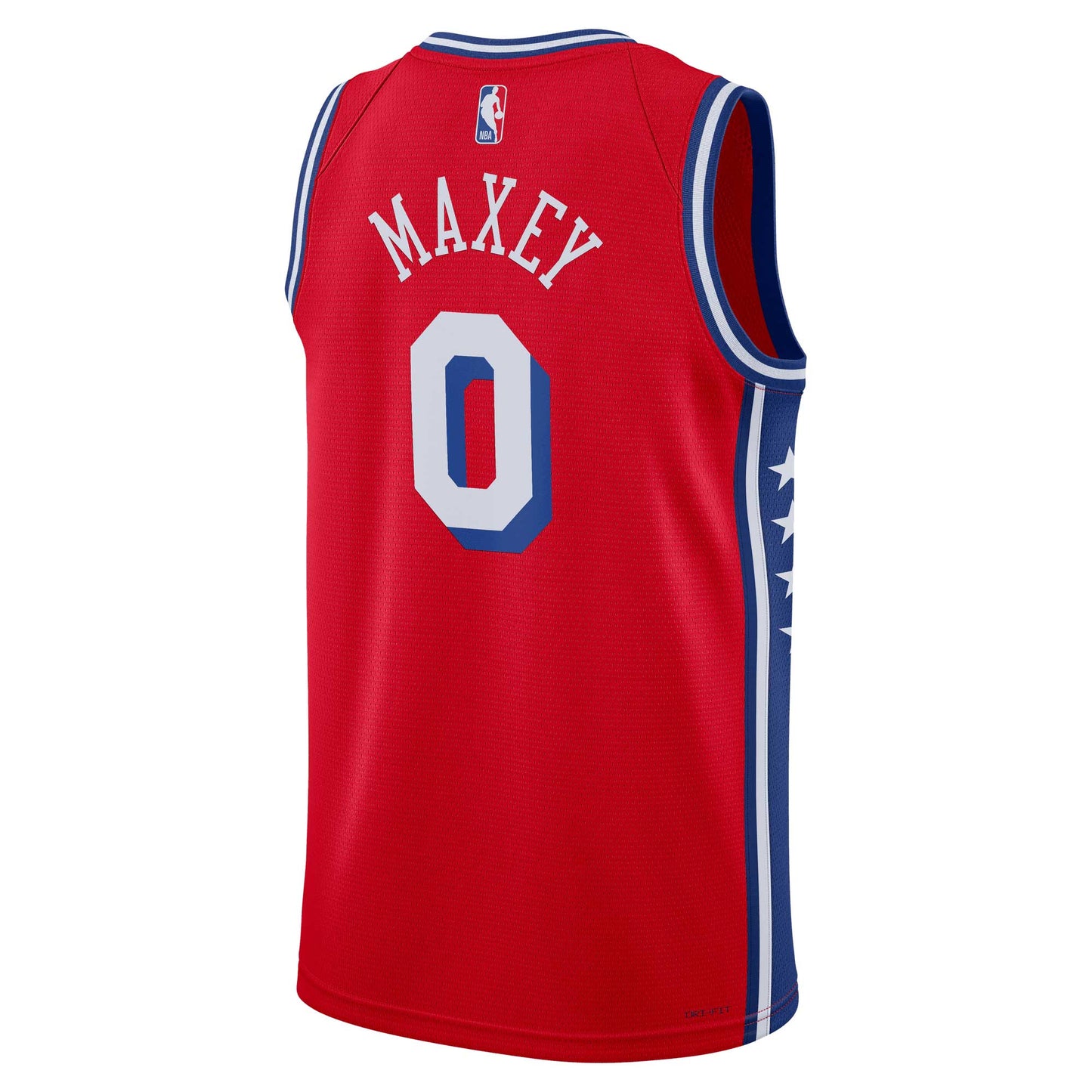 Unisex Philadelphia 76ers Tyrese Maxey Jordan Brand Red Swingman Jersey - Statement Edition