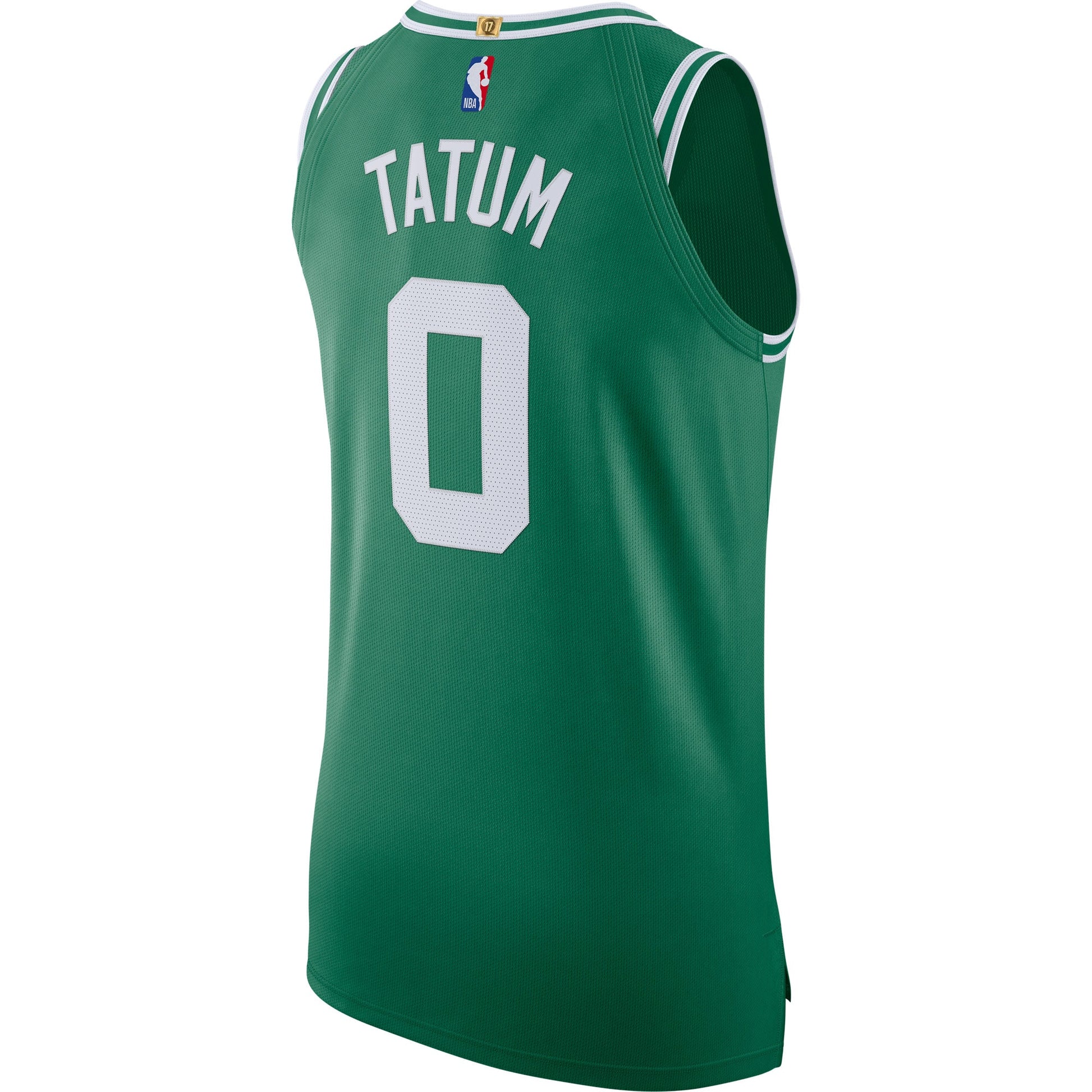Men's Boston Celtics Jayson Tatum Nike Kelly Green Authentic Jersey - Icon Edition