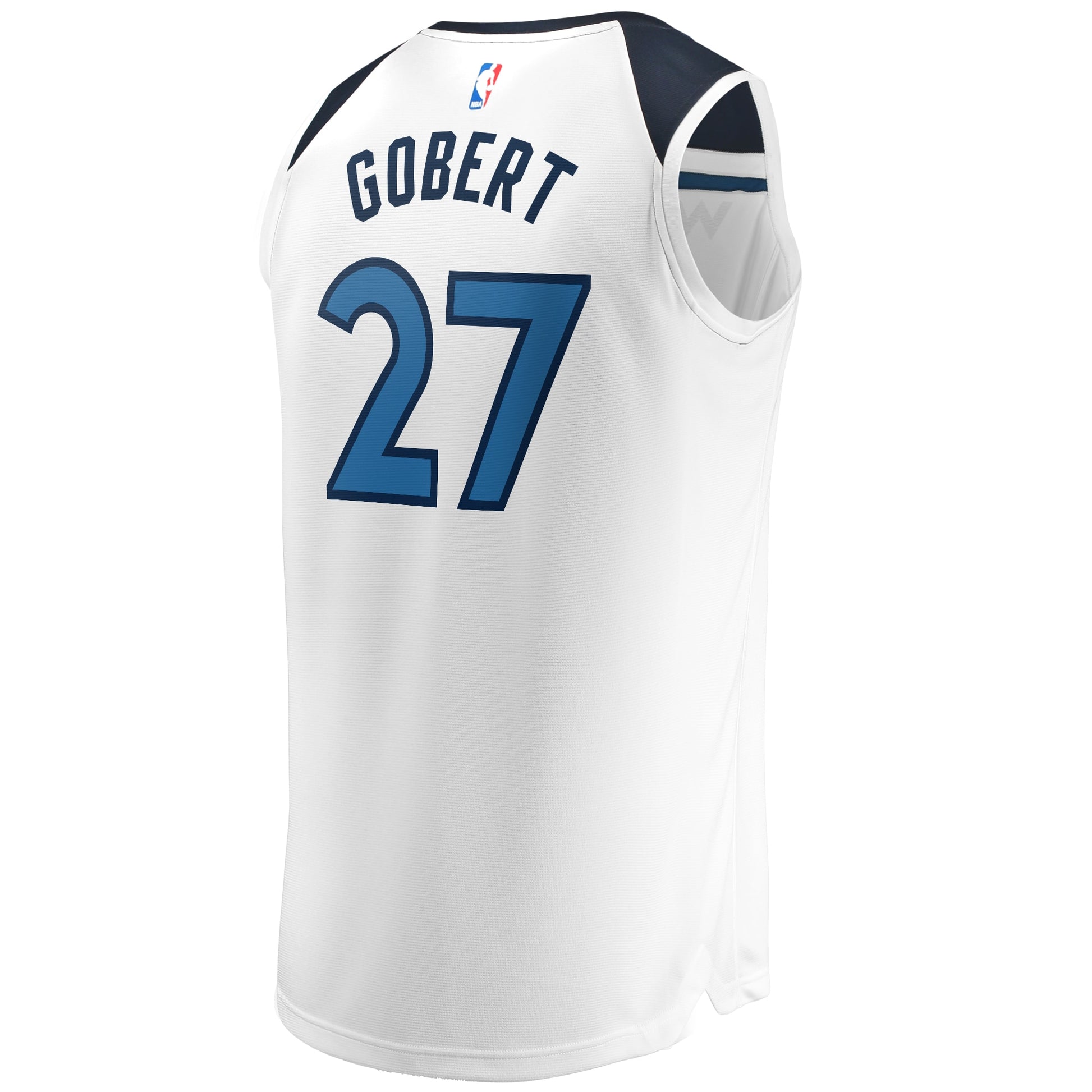 Men's Minnesota Timberwolves Rudy Gobert Fanatics White Fast Break Replica Player Jersey - Association Edition