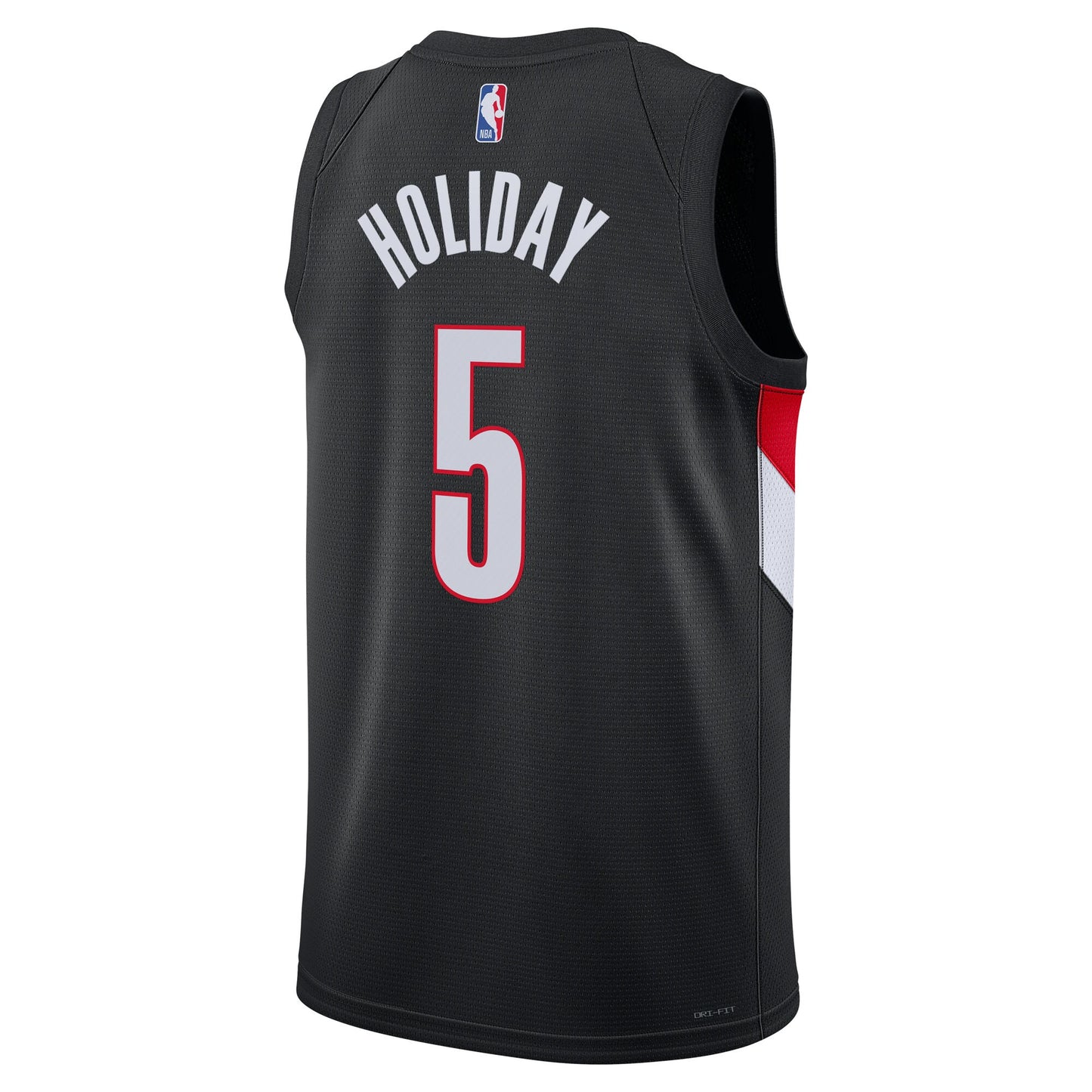 Unisex Portland Trail Blazers Jrue Holiday Nike Black Swingman Jersey - Icon Edition
