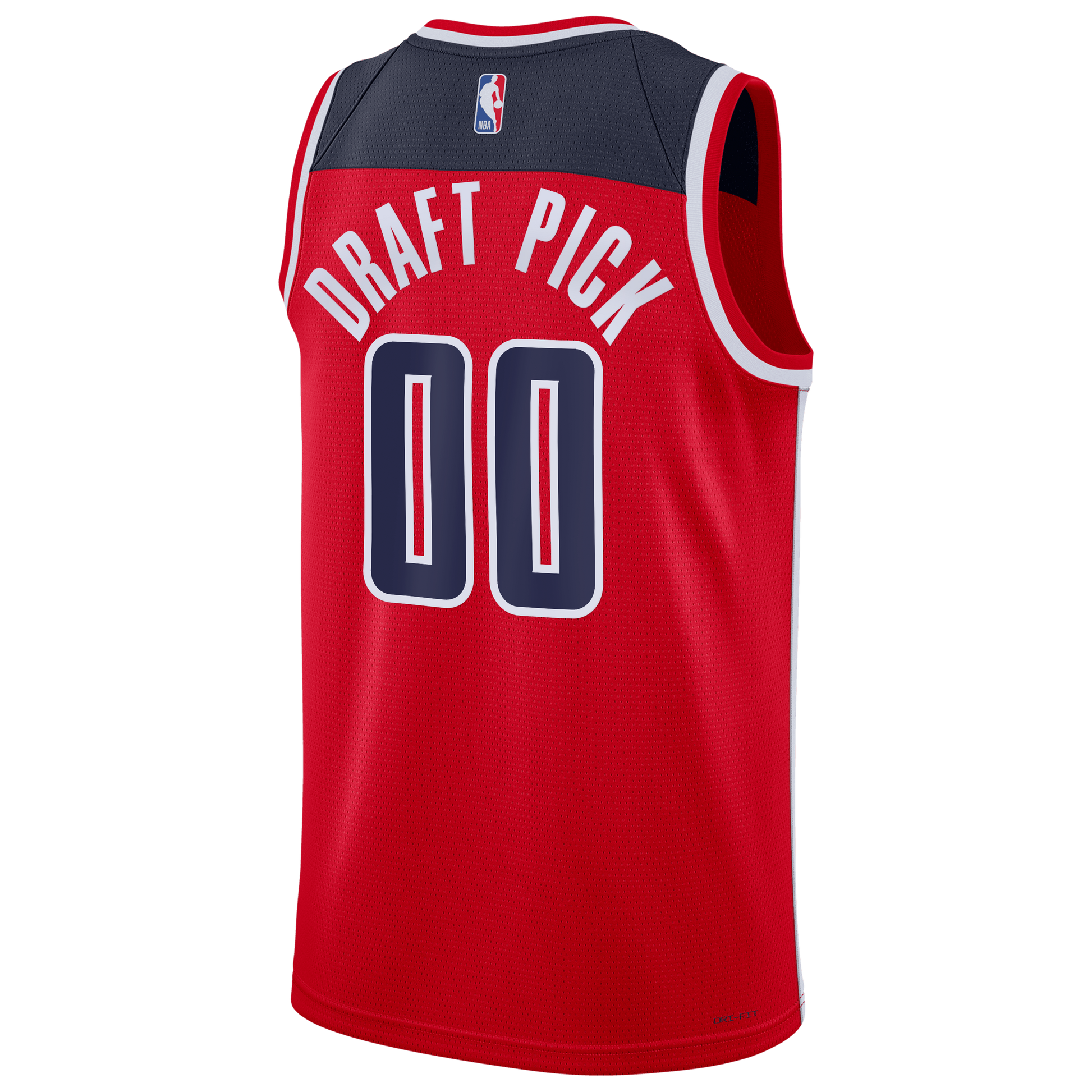 Youth Washington Wizards TBD Nike Red 2026 NBA Draft First Round Pick Swingman Player Jersey - Icon Edition