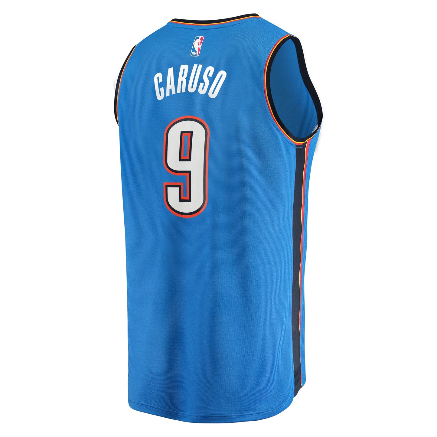 Men's Oklahoma City Thunder Alex Caruso Fanatics Blue Fast Break Replica Player Jersey - Icon Edition