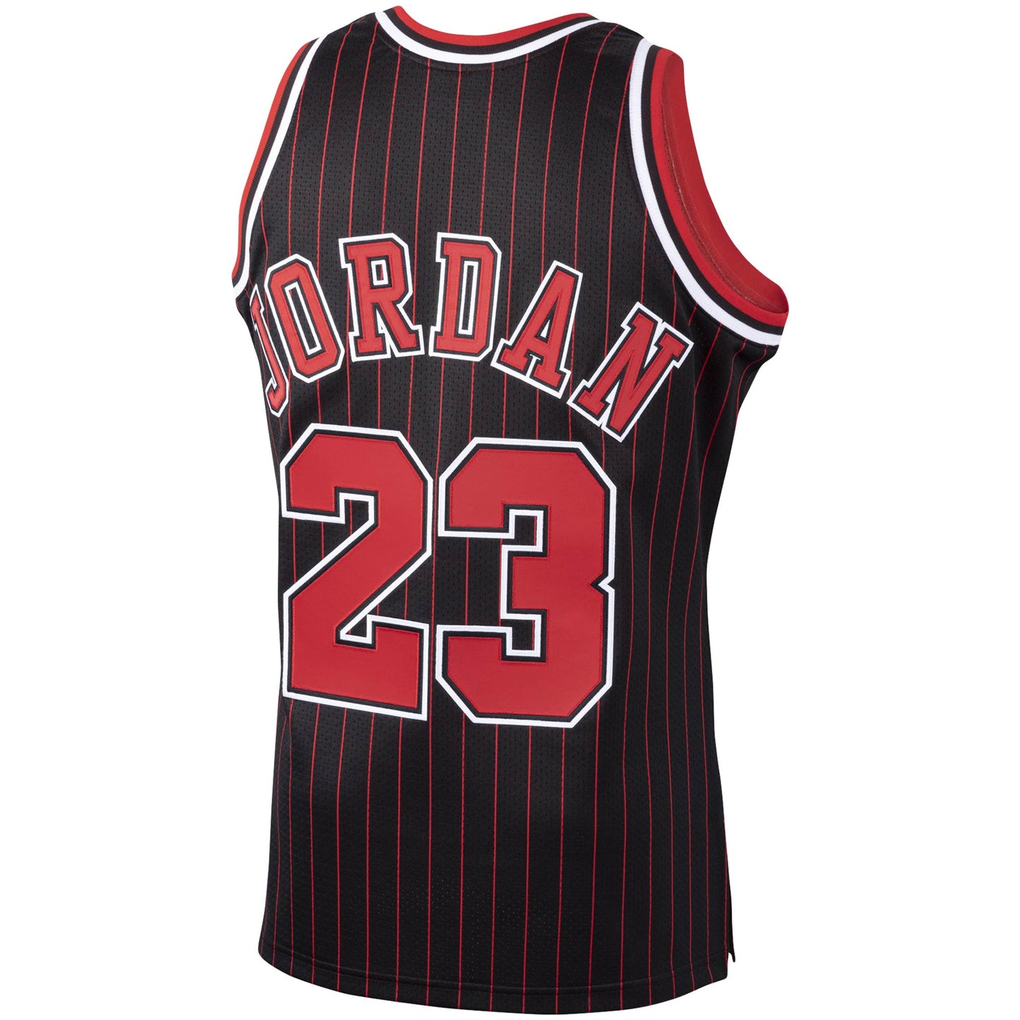 Men's Chicago Bulls Michael Jordan Mitchell & Ness Black 1995/96 Hardwood Classics Authentic Jersey