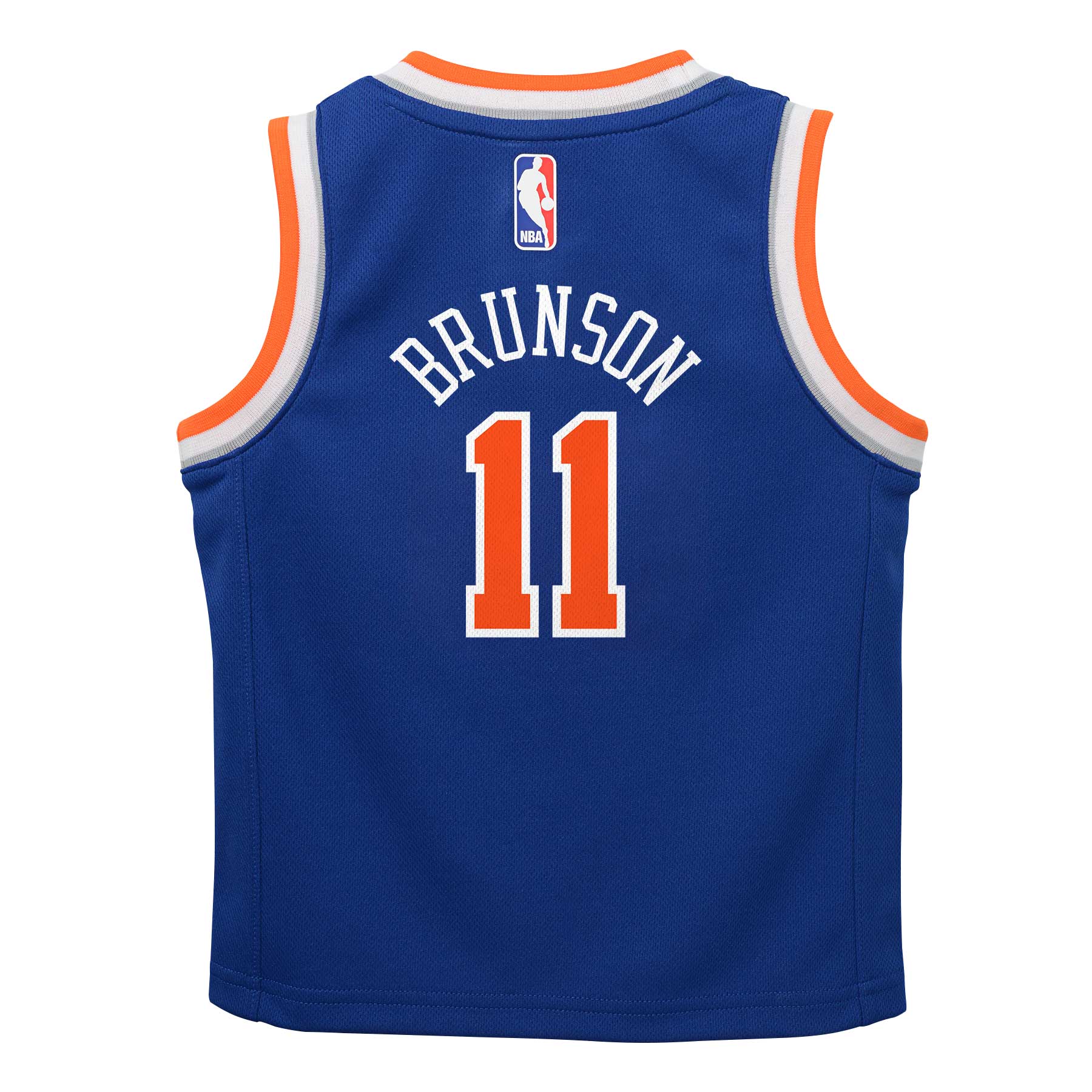 Infant New York Knicks Jalen Brunson Nike Blue Replica Swingman Jersey - Icon Edition