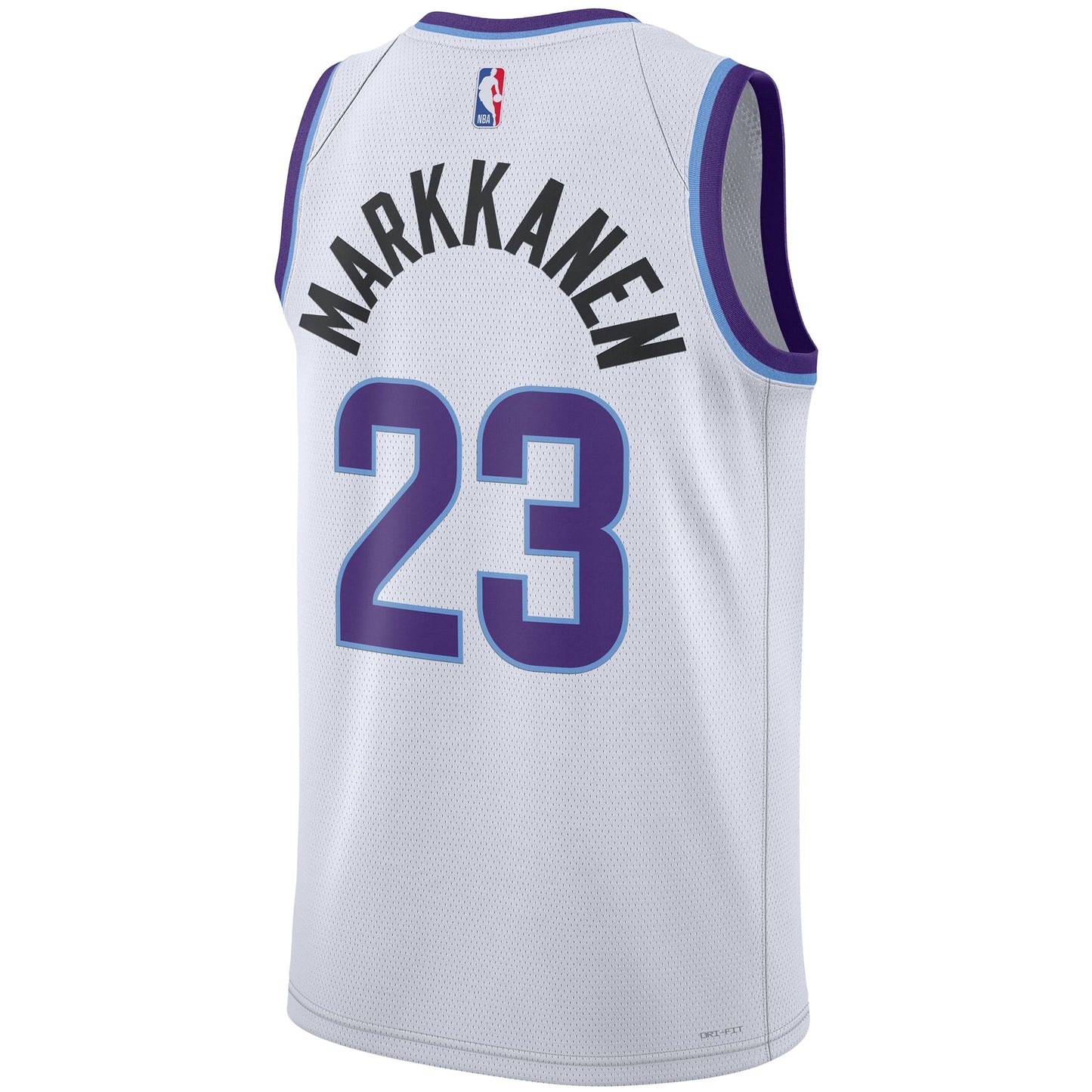 Unisex Utah Jazz Lauri Markkanen Nike White Swingman Jersey - Association Edition