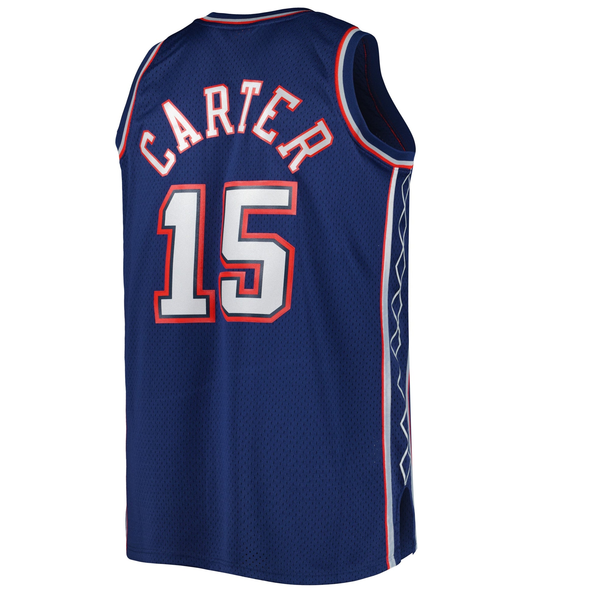 Men's New Jersey Nets Vince Carter Mitchell & Ness Navy Big & Tall Hardwood Classics 2006/07 Swingman Jersey