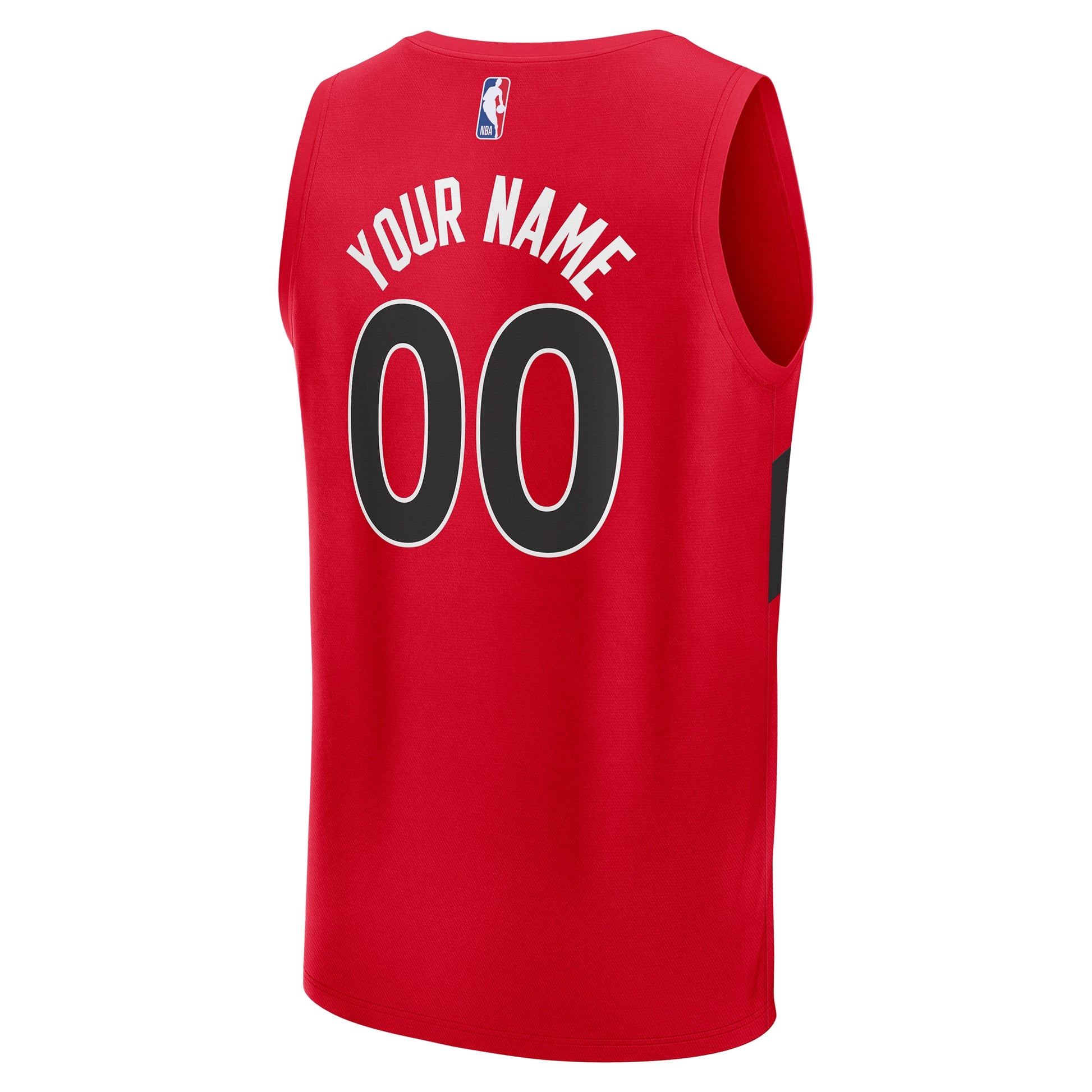Men's Toronto Raptors Fanatics Red Fast Break Custom Jersey - Icon Edition