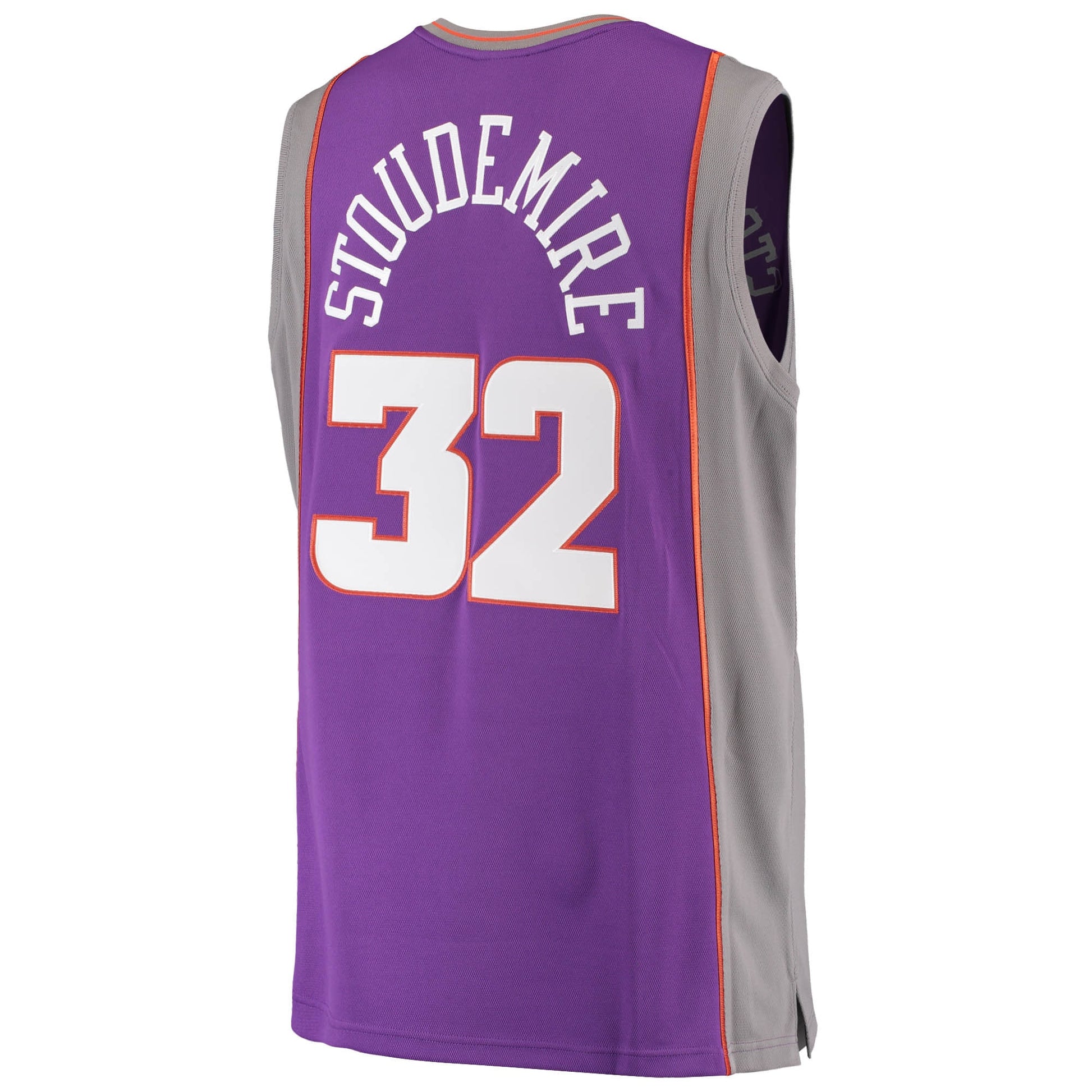 Men's Phoenix Suns Amar'e Stoudemire Mitchell & Ness Purple Hardwood Classics Authentic Jersey