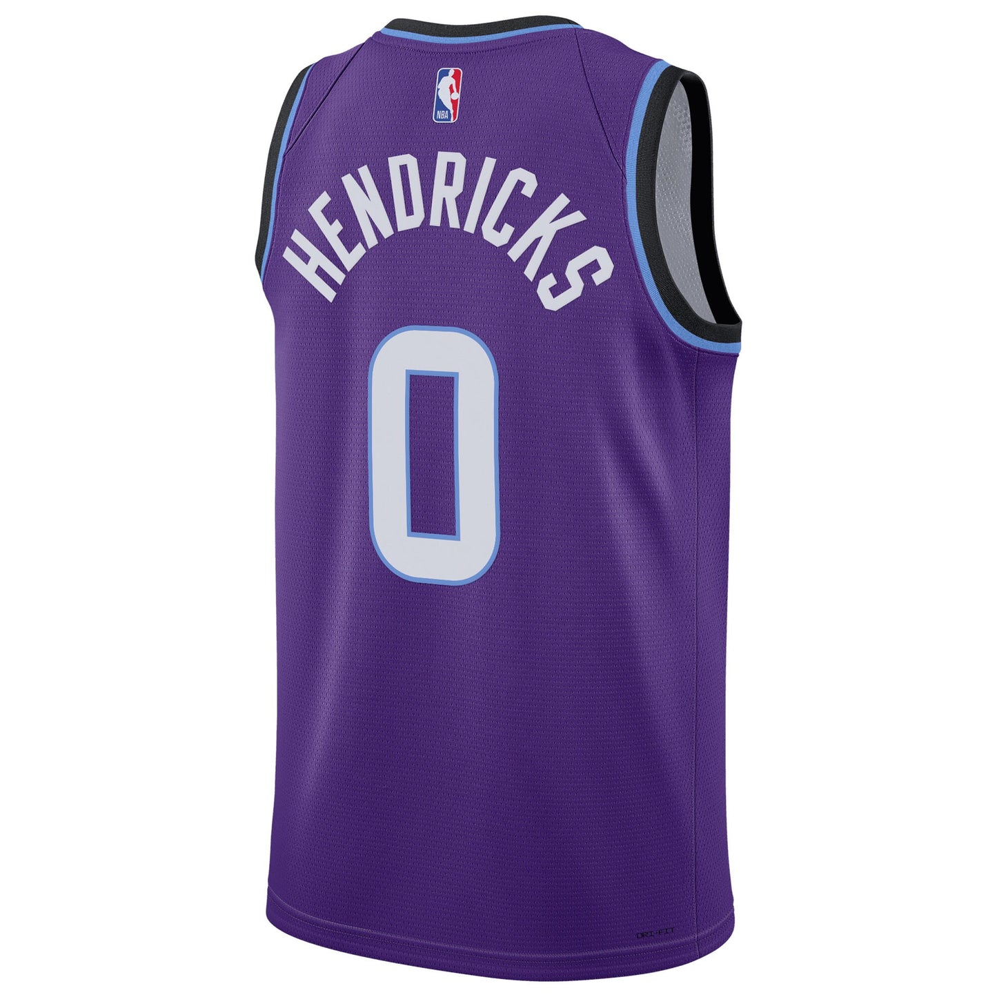 Unisex Utah Jazz Taylor Hendricks Nike Purple Swingman Jersey - Icon Edition