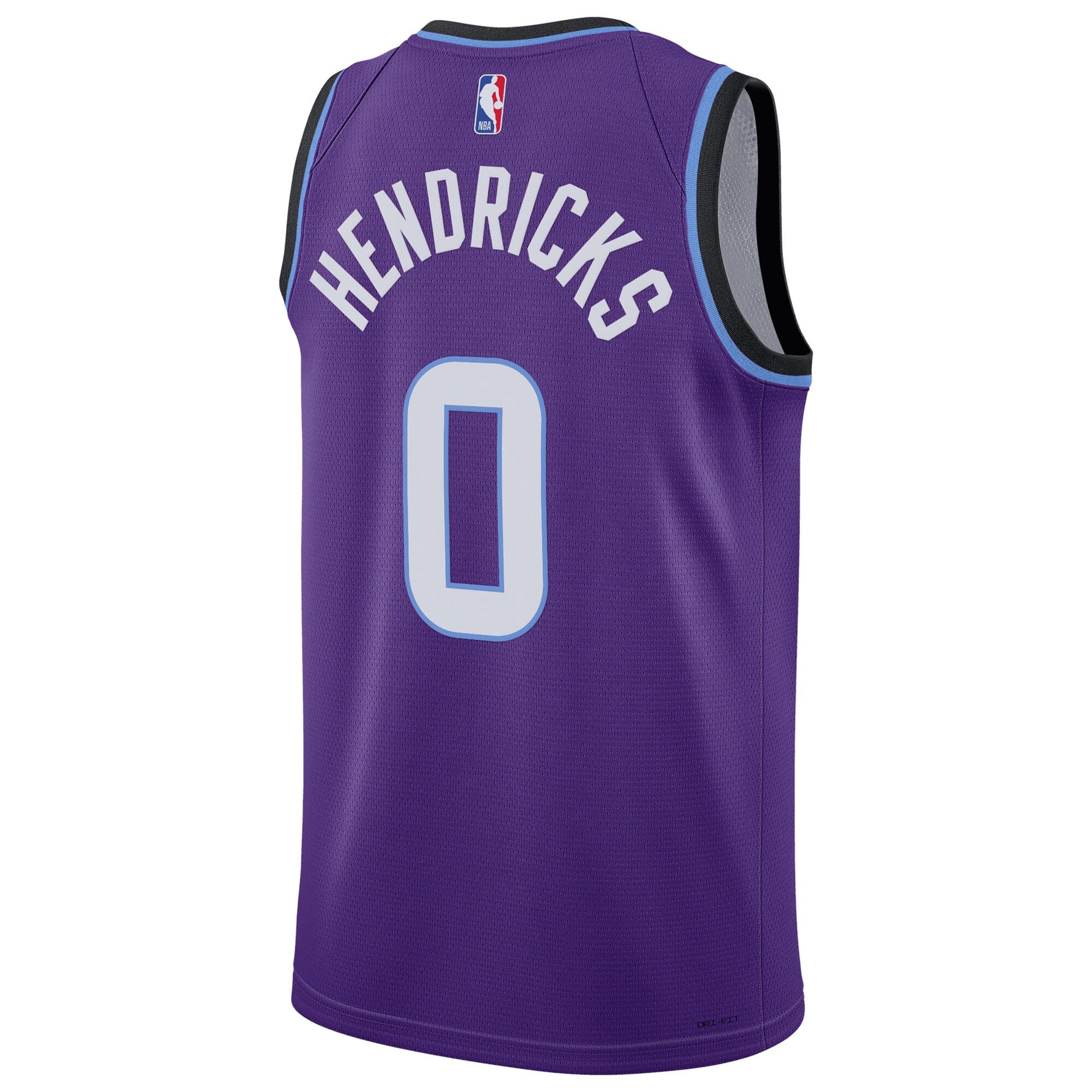 Unisex Utah Jazz Taylor Hendricks Nike Purple Swingman Jersey - Icon Edition