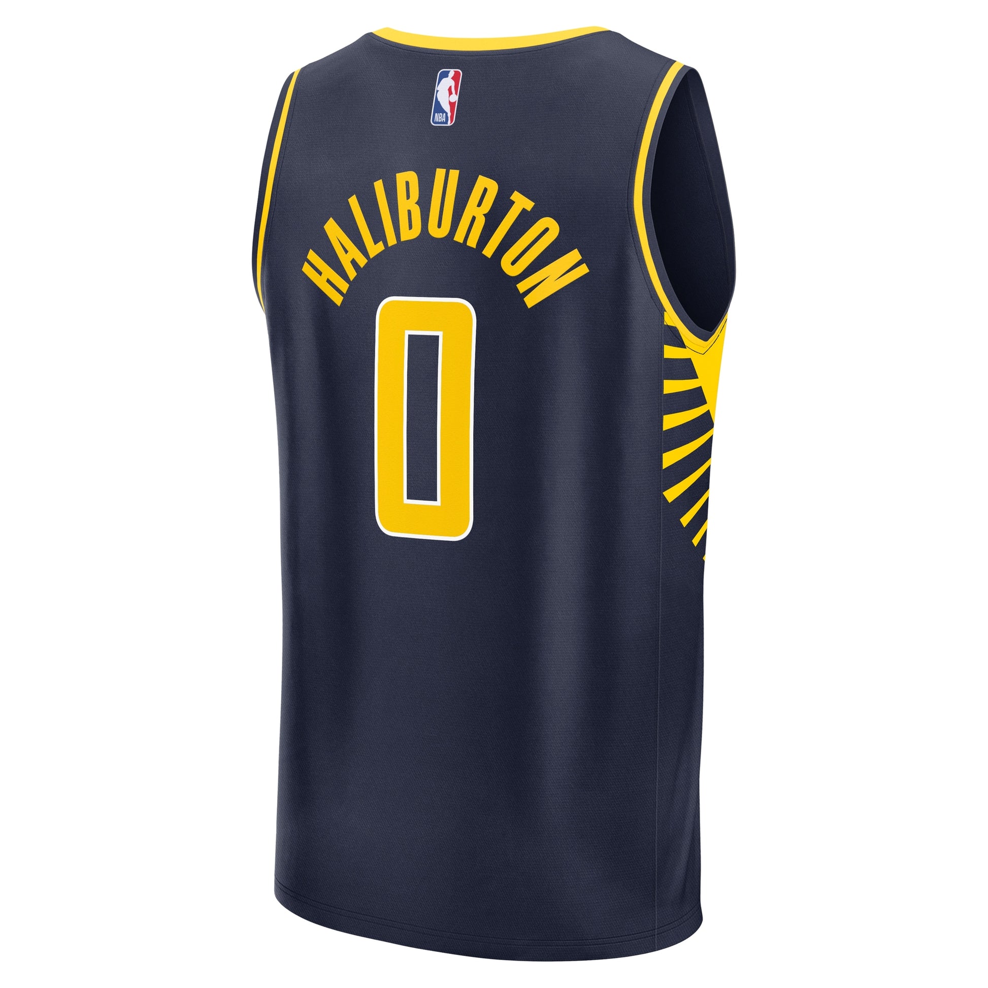 Youth Indiana Pacers Tyrese Haliburton Fanatics Navy Fast Break Replica Player Jersey - Icon Edition