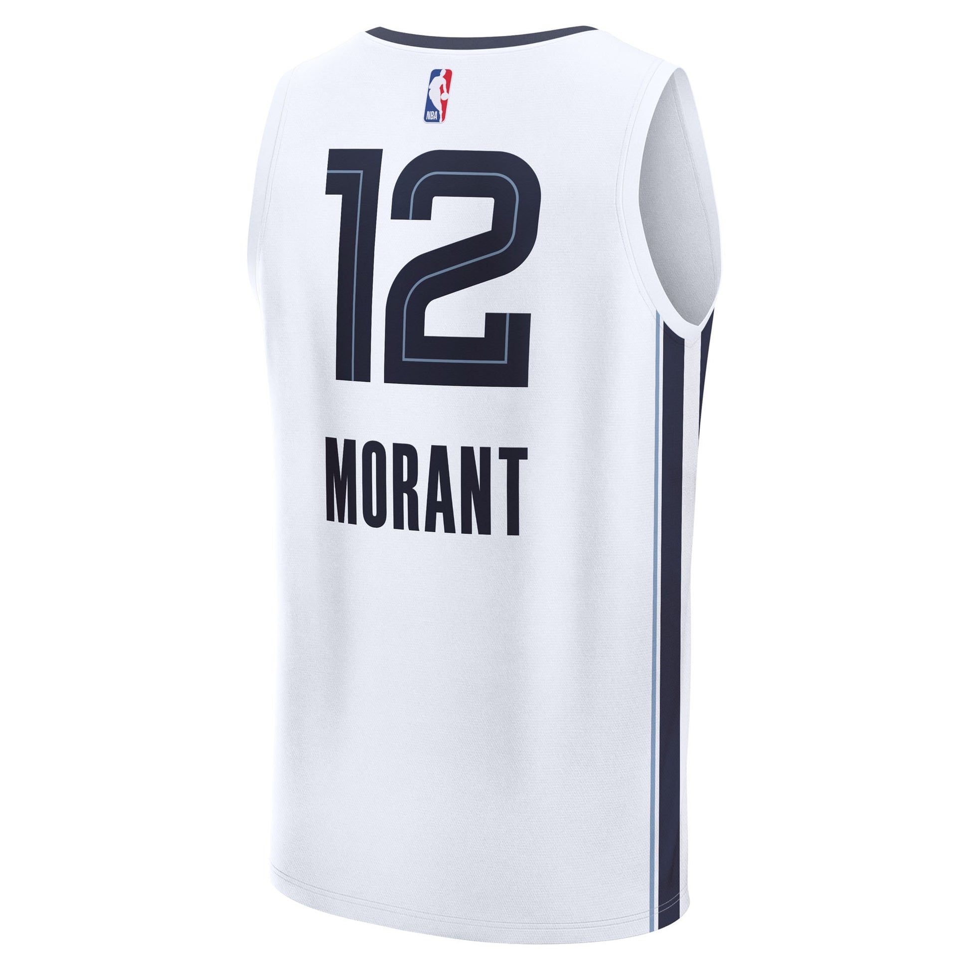 Men's Memphis Grizzlies Ja Morant Fanatics White Fast Break Replica Player Jersey - Association Edition