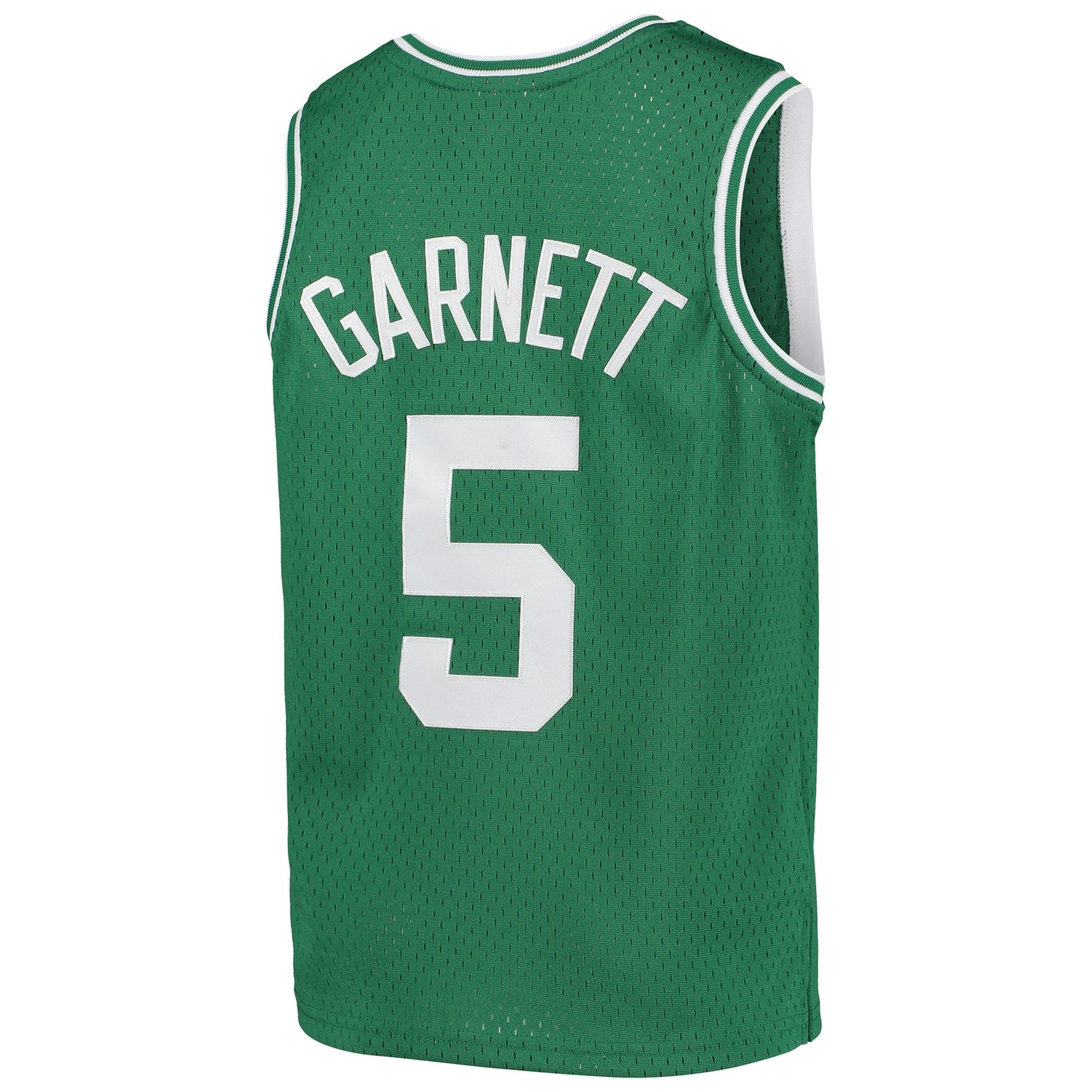Youth Boston Celtics Kevin Garnett Mitchell & Ness Kelly Green 2007/08 Hardwood Classics Swingman Jersey
