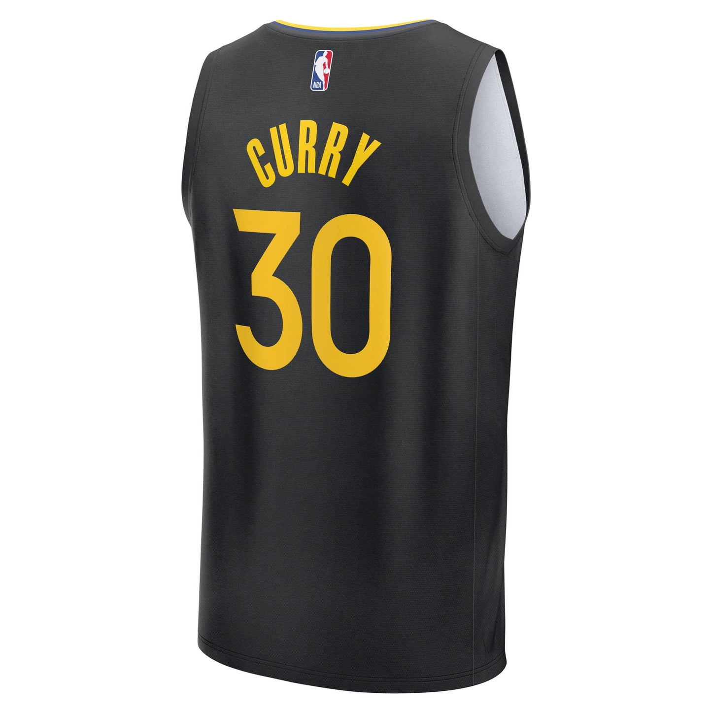 Youth Golden State Warriors Stephen Curry Fanatics Black Fast Break Replica Player Jersey - Statement Edition