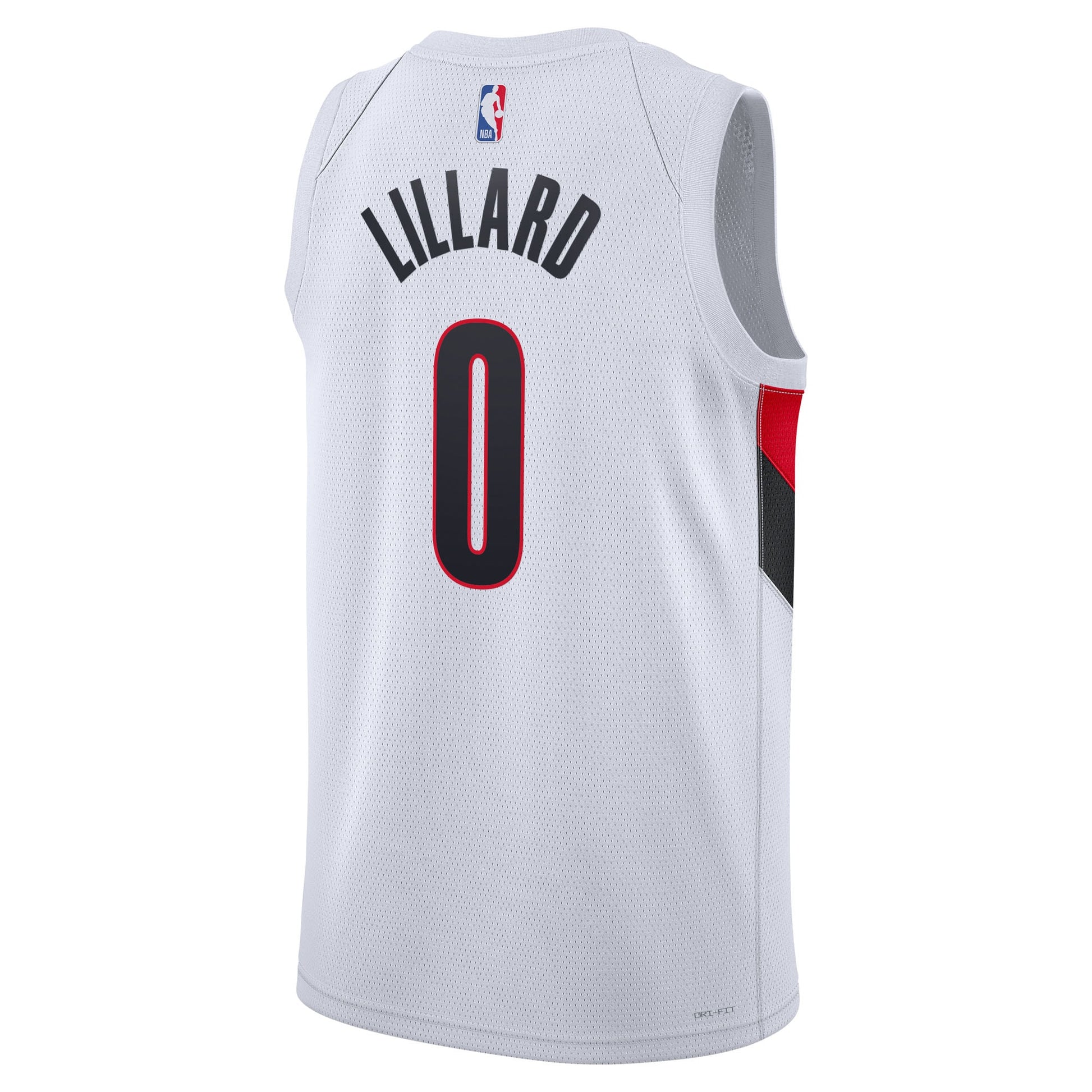 Unisex Portland Trail Blazers Damian Lillard Nike White Swingman Jersey - Association Edition