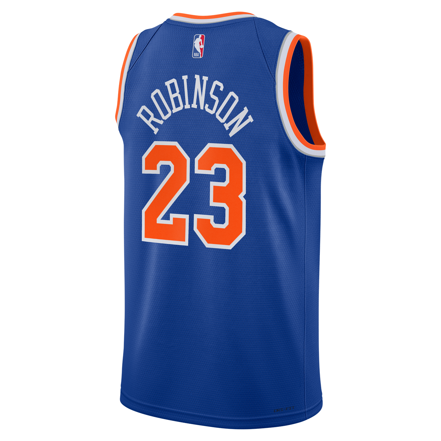Youth New York Knicks Mitchell Robinson Nike Blue Swingman Jersey - Icon Edition