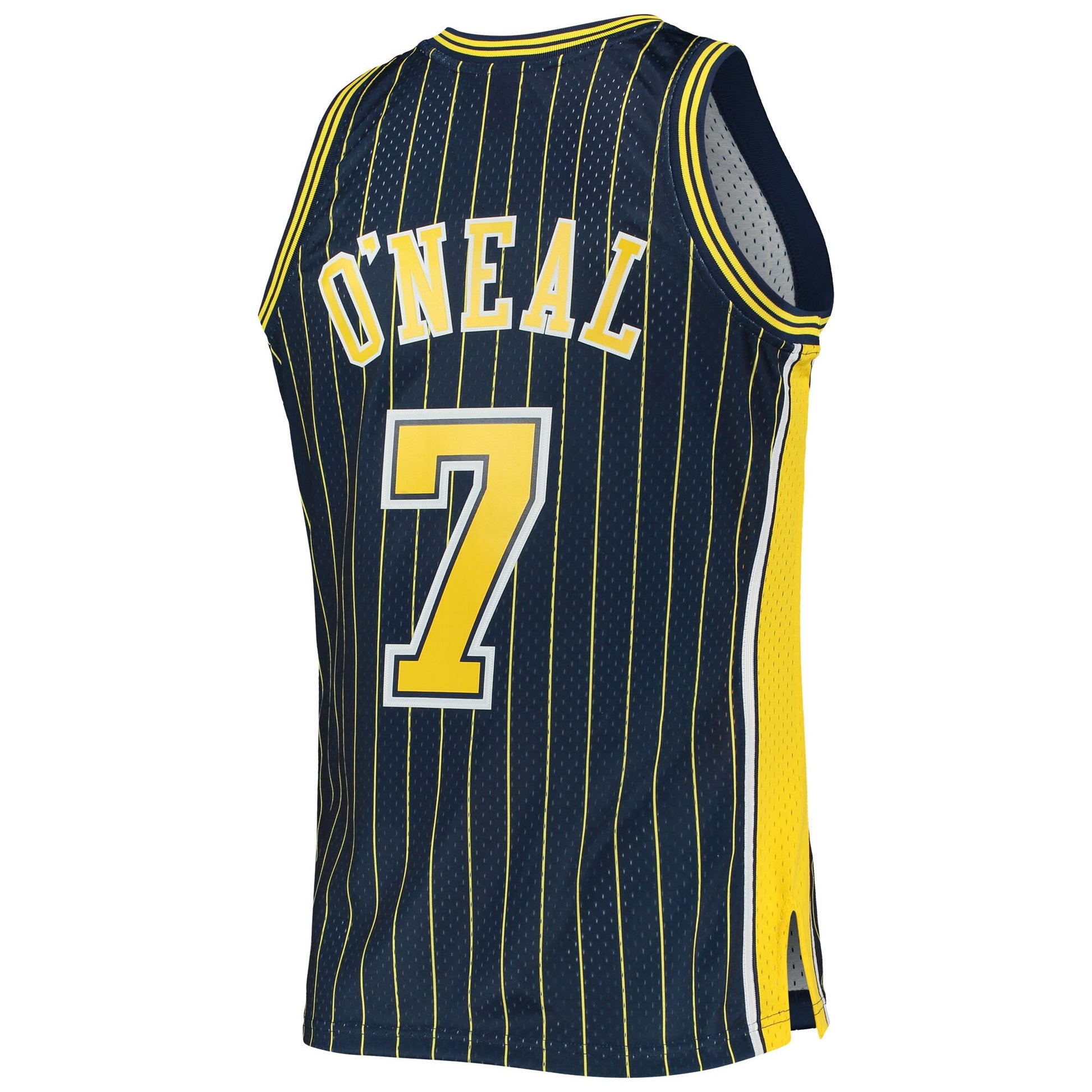 Men's Indiana Pacers Jermaine O'Neal Mitchell & Ness Navy 2003/04 Hardwood Classics Swingman Jersey