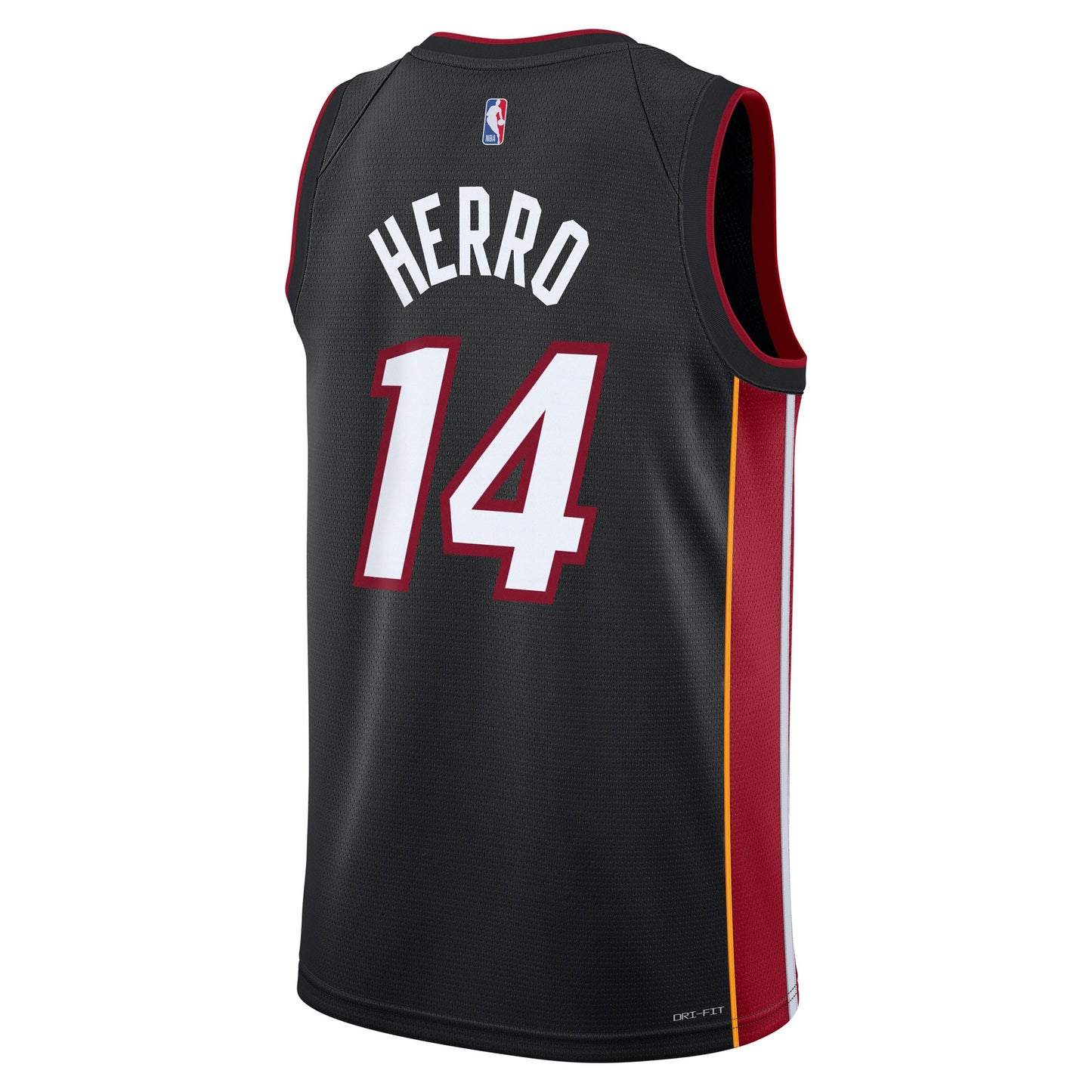 Youth Miami Heat Tyler Herro Nike Black Swingman Jersey - Icon Edition