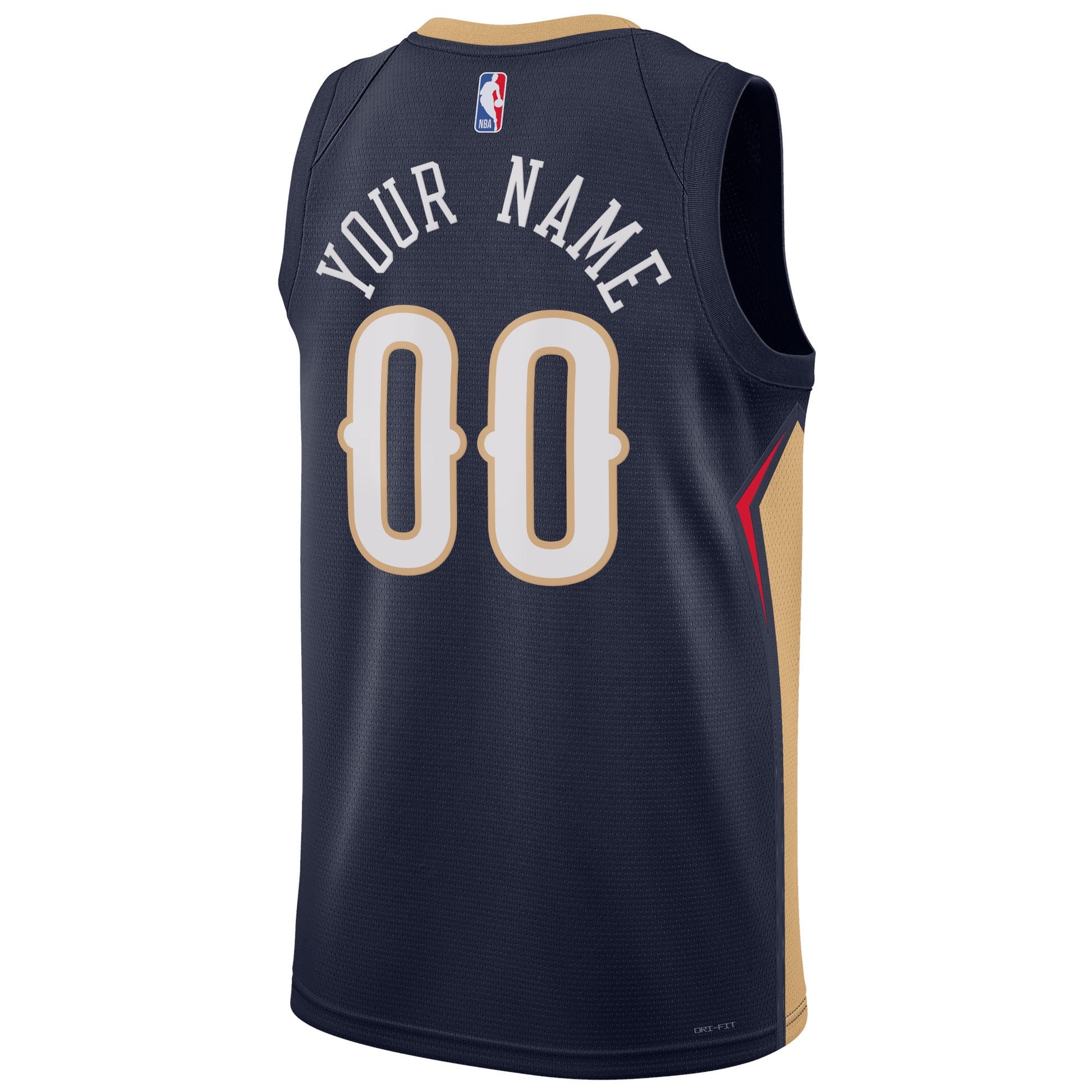 Unisex New Orleans Pelicans Nike Navy 2022/23 Swingman Custom Jersey - Icon Edition