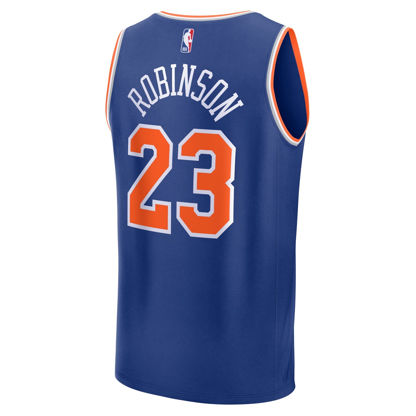Men's New York Knicks Mitchell Robinson Fanatics Blue Fast Break Replica Jersey - Icon Edition