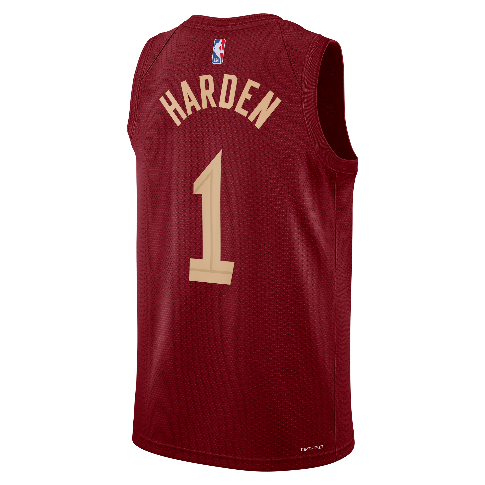 Unisex Cleveland Cavaliers James Harden Nike Wine Swingman Jersey - Icon Edition