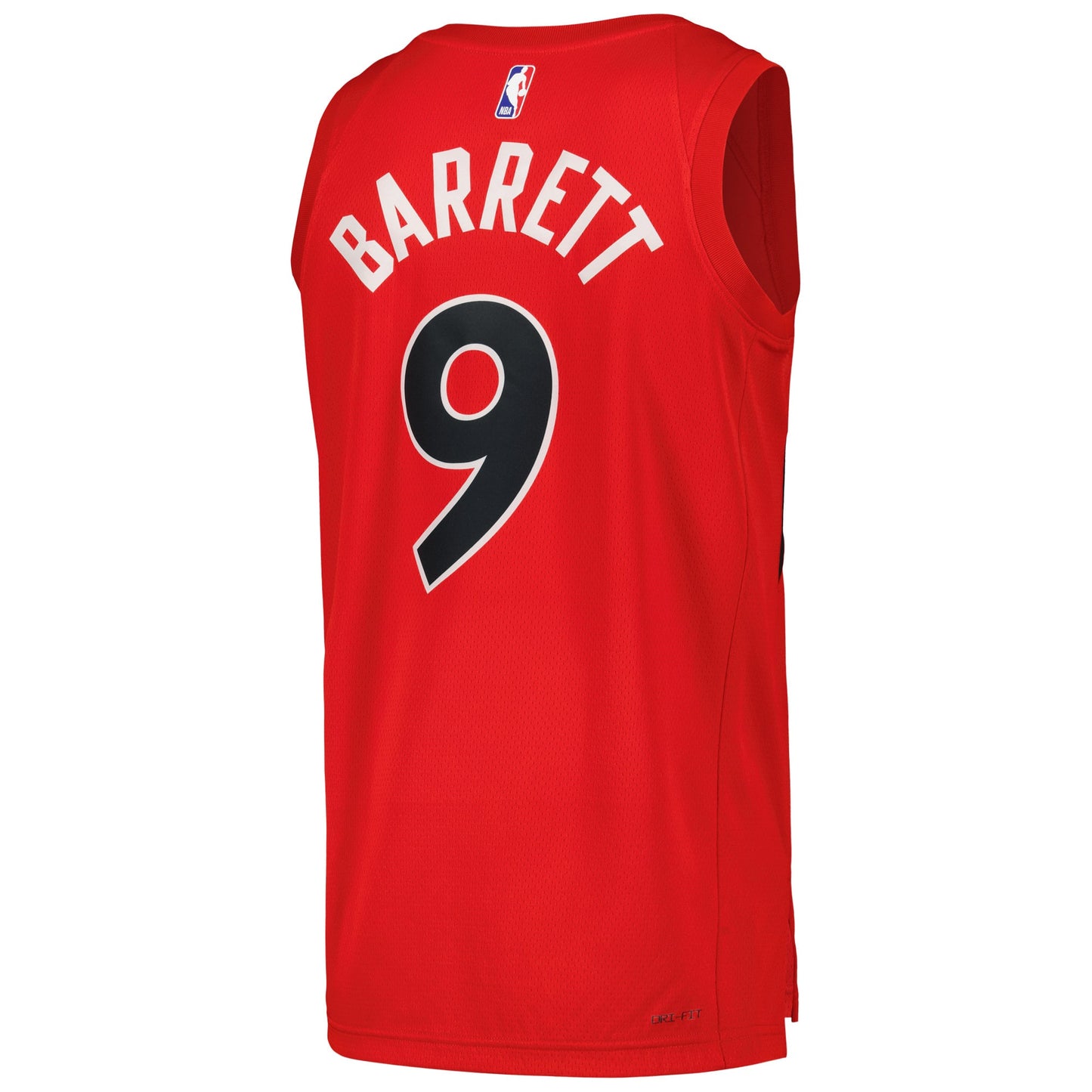 Unisex Toronto Raptors RJ Barrett Nike Red Swingman Player Jersey - Icon Edition