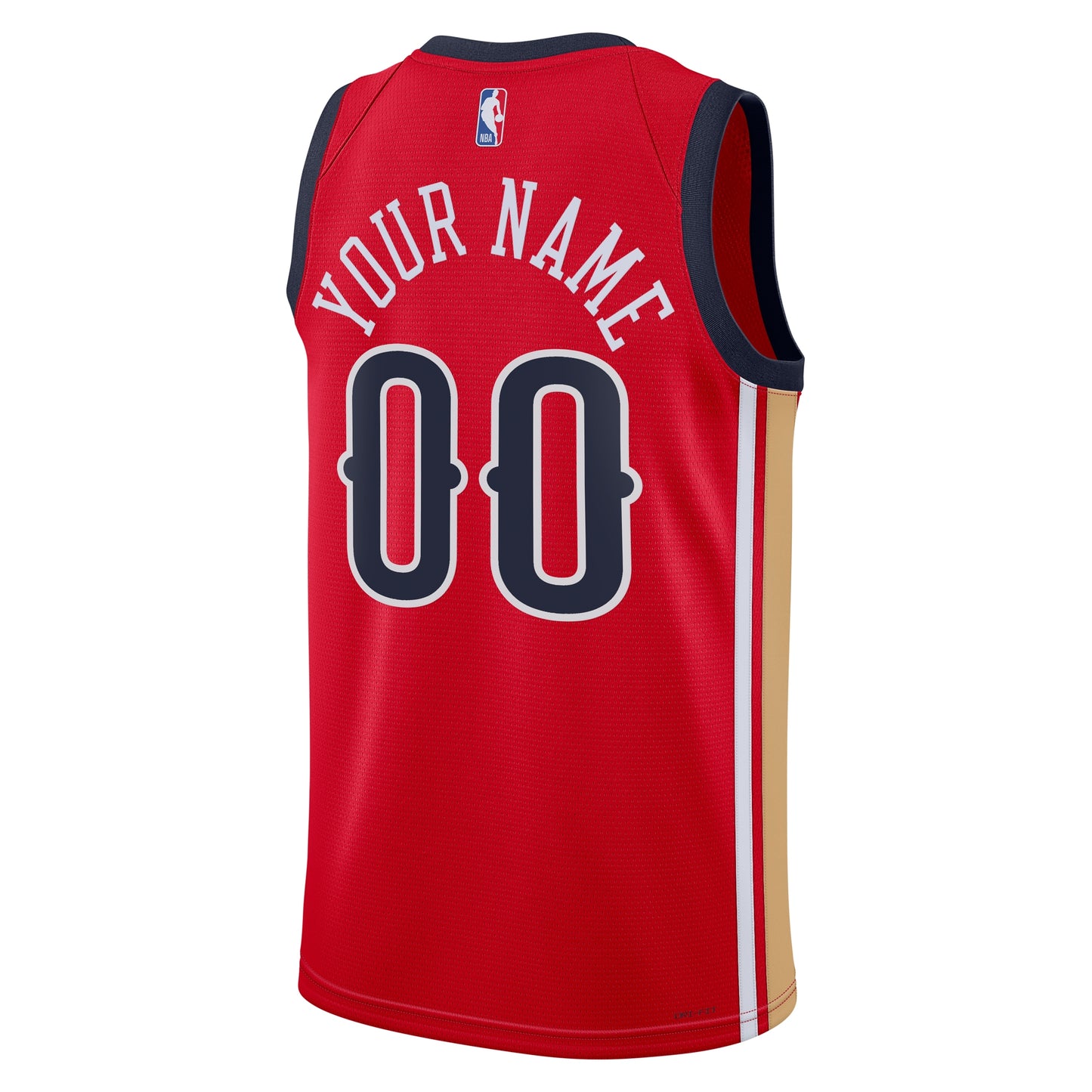 Unisex New Orleans Pelicans  Jordan Brand Red Swingman Custom Jersey - Statement Edition