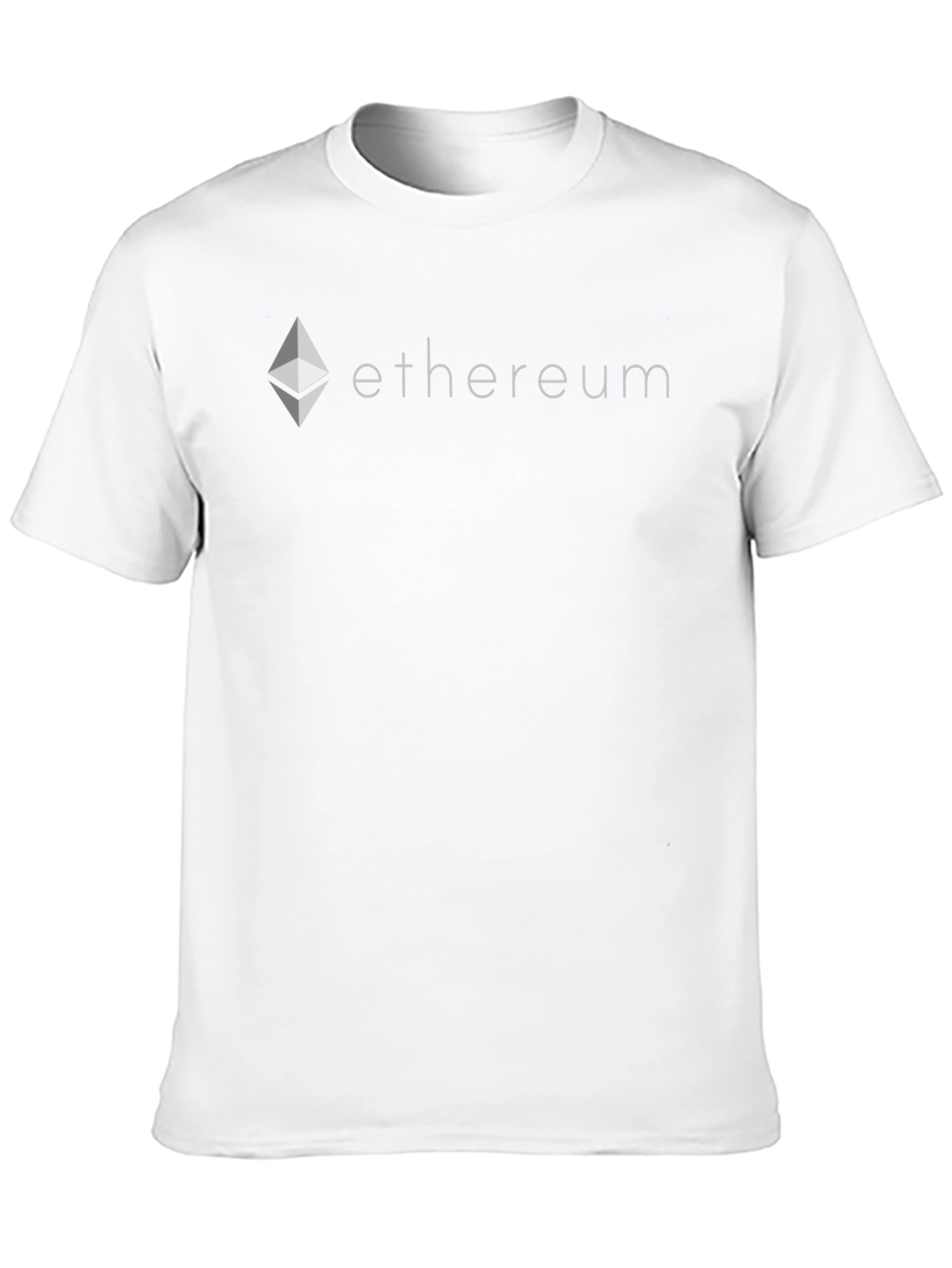 Ethereum Crypto Black T-Shirt - Stylish Blockchain Apparel