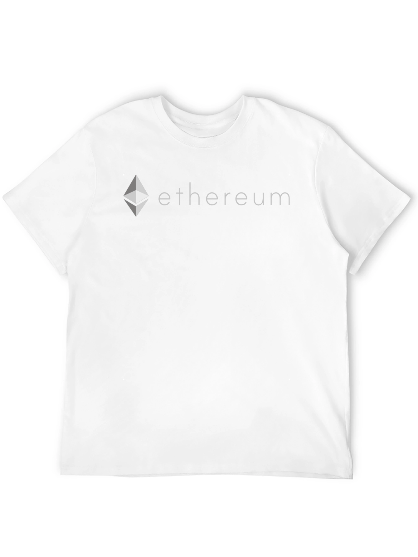 Ethereum Crypto Black T-Shirt - Stylish Blockchain Apparel