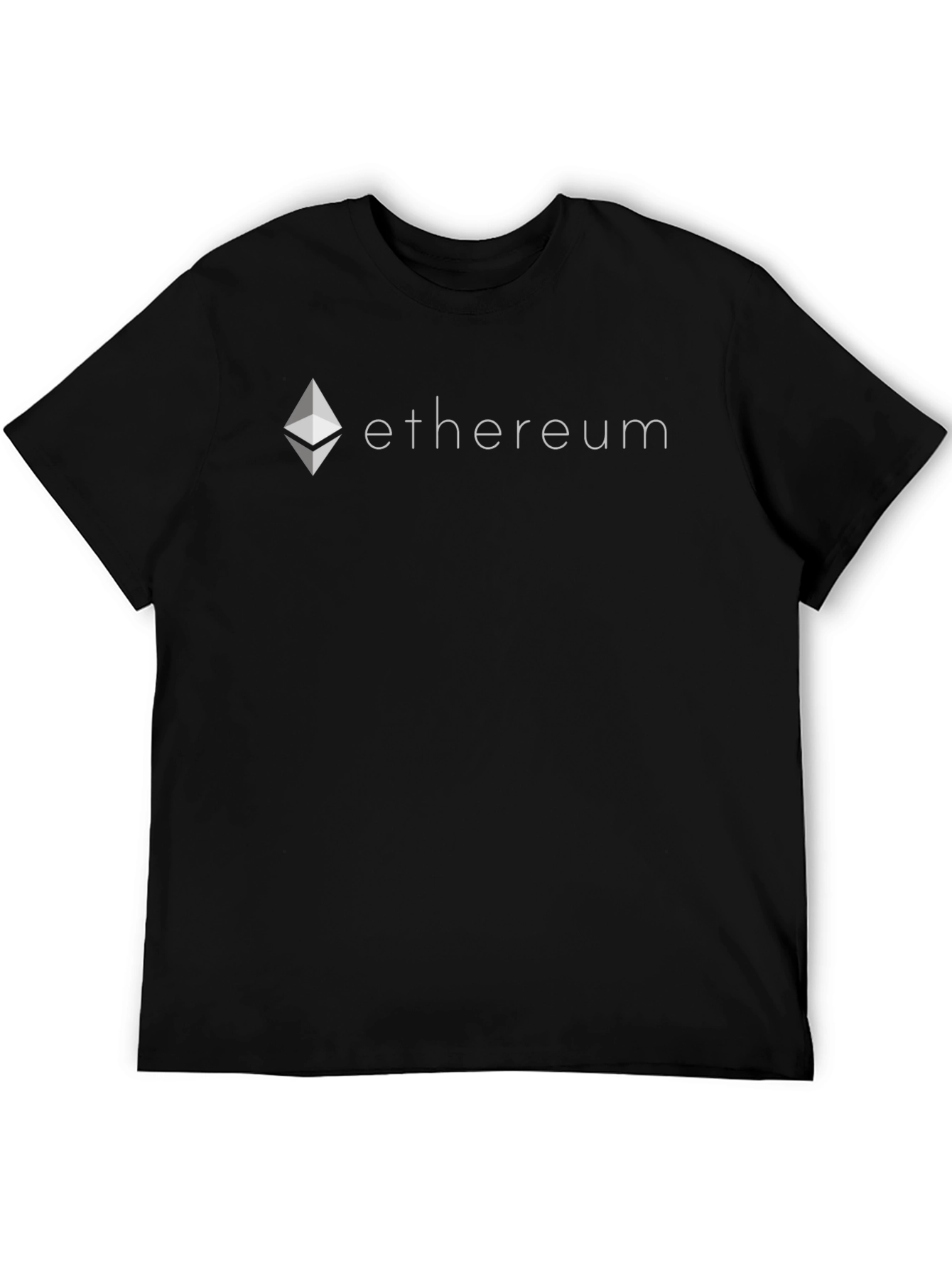 Ethereum Crypto Black T-Shirt - Stylish Blockchain Apparel
