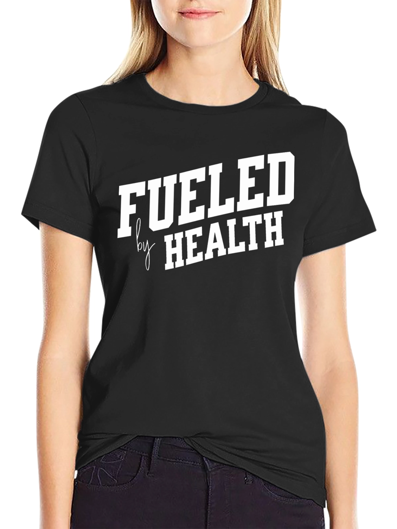 Fueled by Health Black T-Shirt